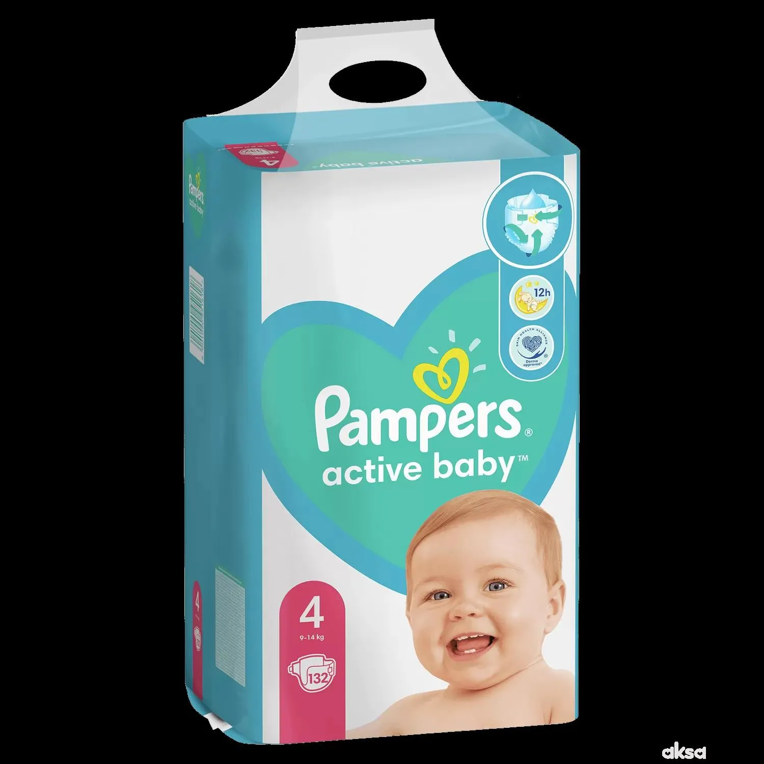 Pampers pelene MB 4 maxi 9-14kg 132kom 