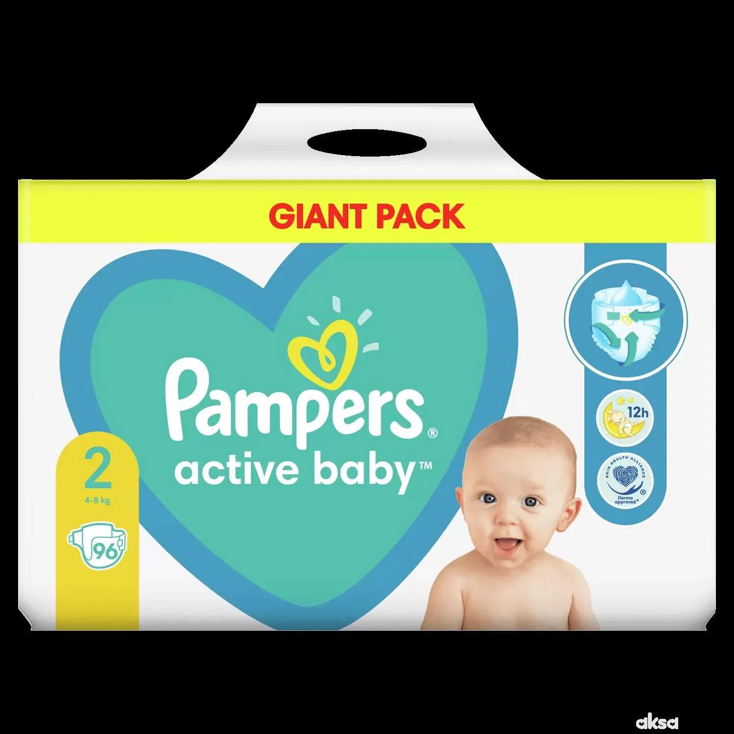 Pampers pelene GP 2 mini 4-8kg 96 kom
