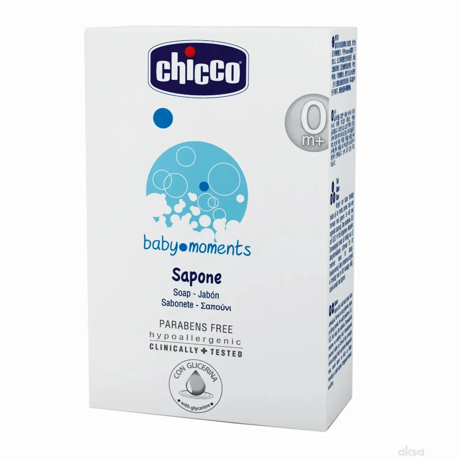 Chicco bm mliječni sapun 100g 