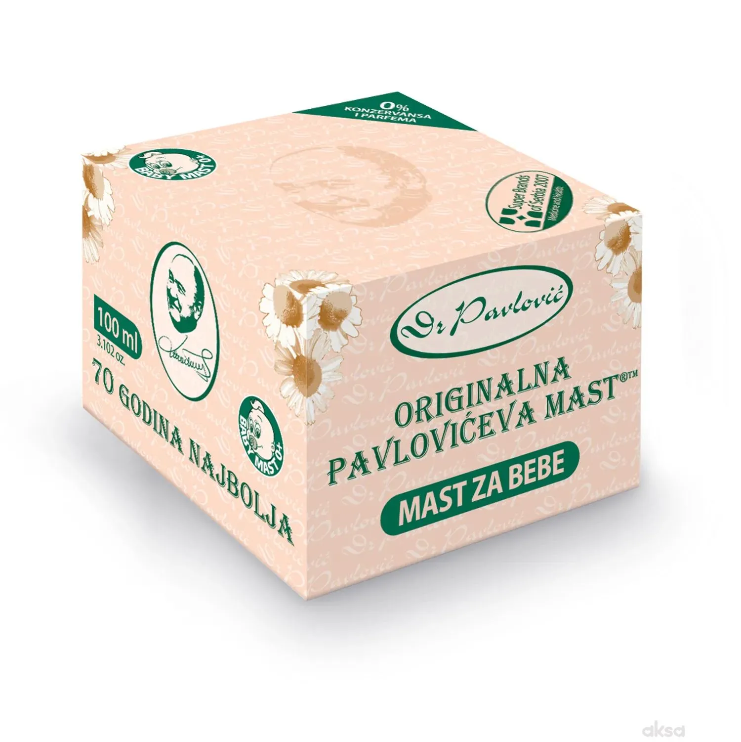 Pavlovićeva mast sa ekstraktom kamilice 100ml