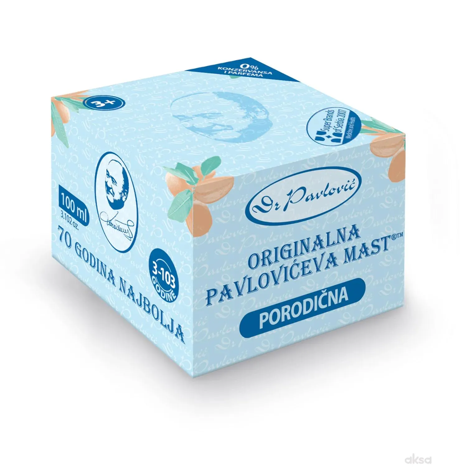 Pavlovićeva mast porodična 100ml