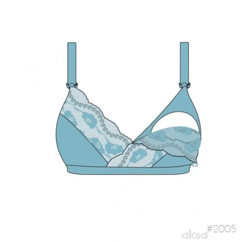 Carriwell Grudnjak za dojilje sa čipkom,boja-bela,veličina 1 