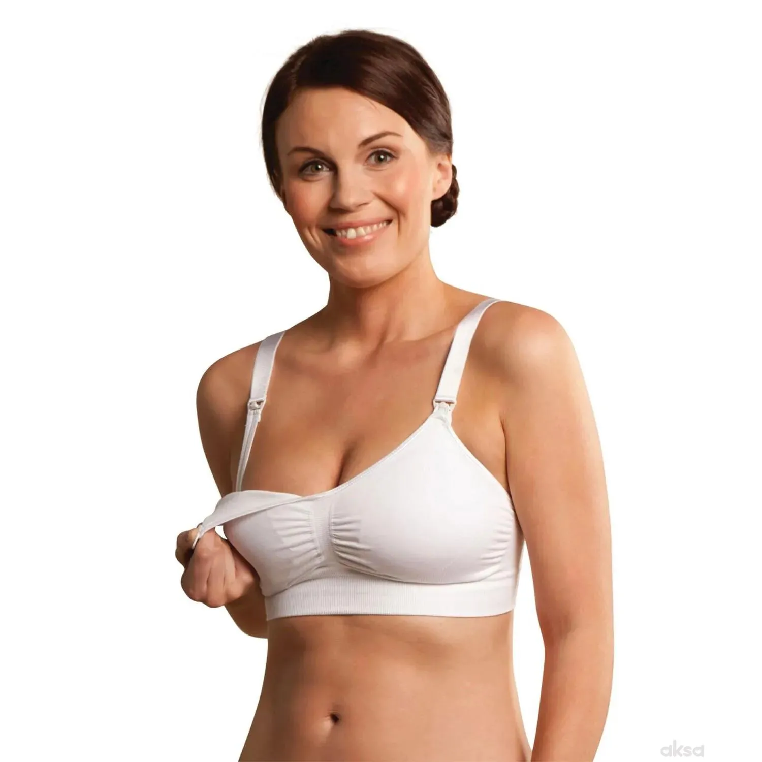 Carriwell Grudnjak za dojilje,beli,,Xl