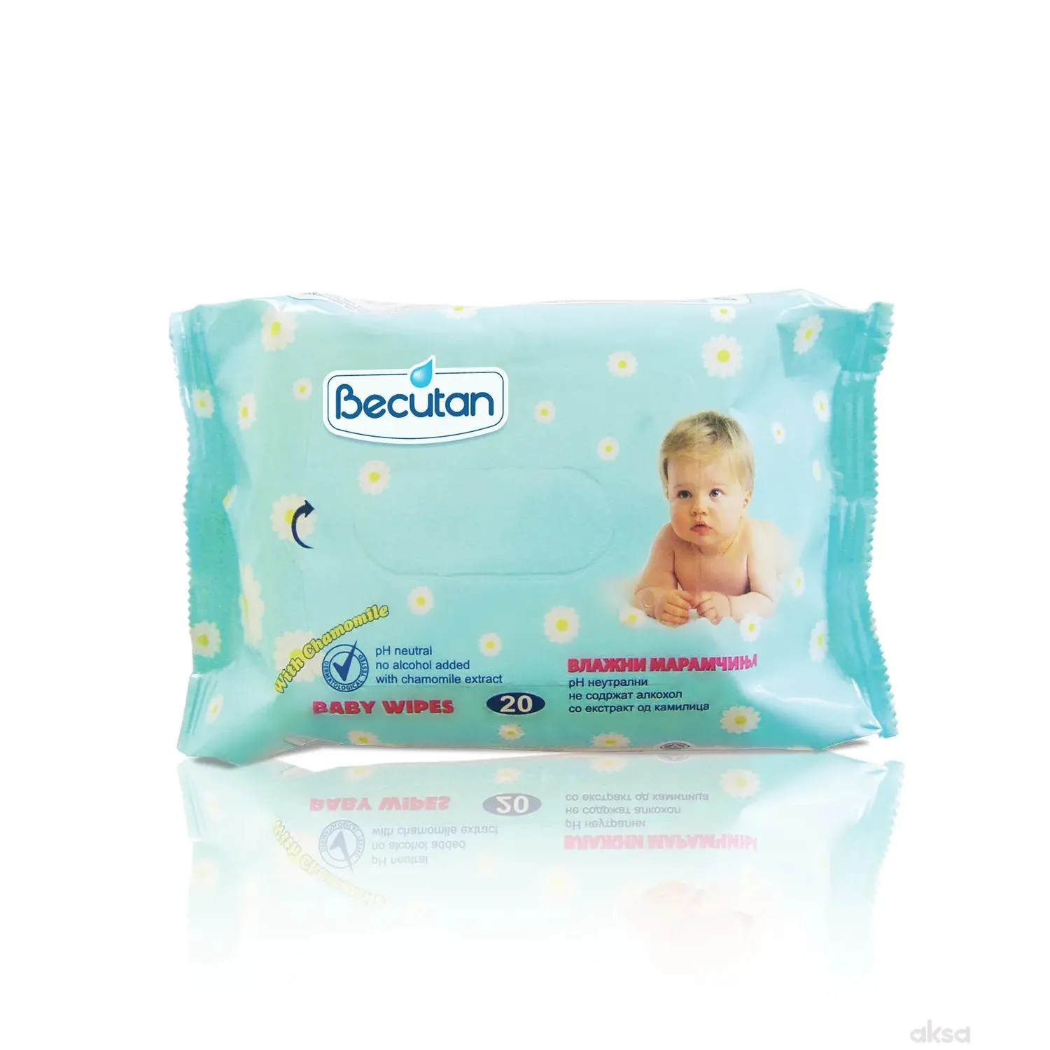 Becutan baby vlažne maramice 20 kom