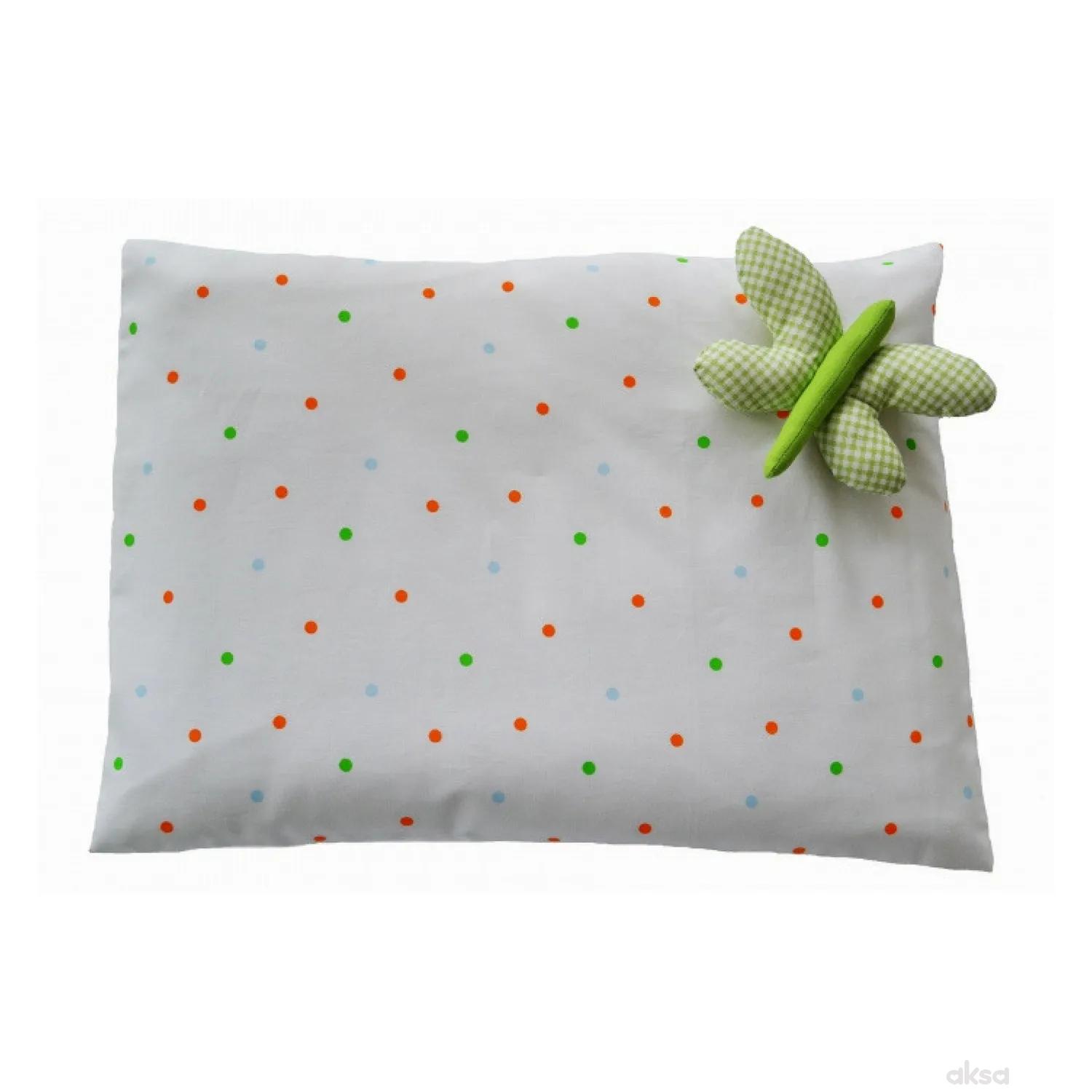 Baby Textil jastuk 3D leptir ,40x30CM