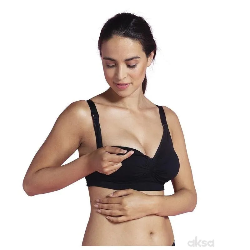 Carriwell Grudnjak za dojilje,boja:crna,veličina S 