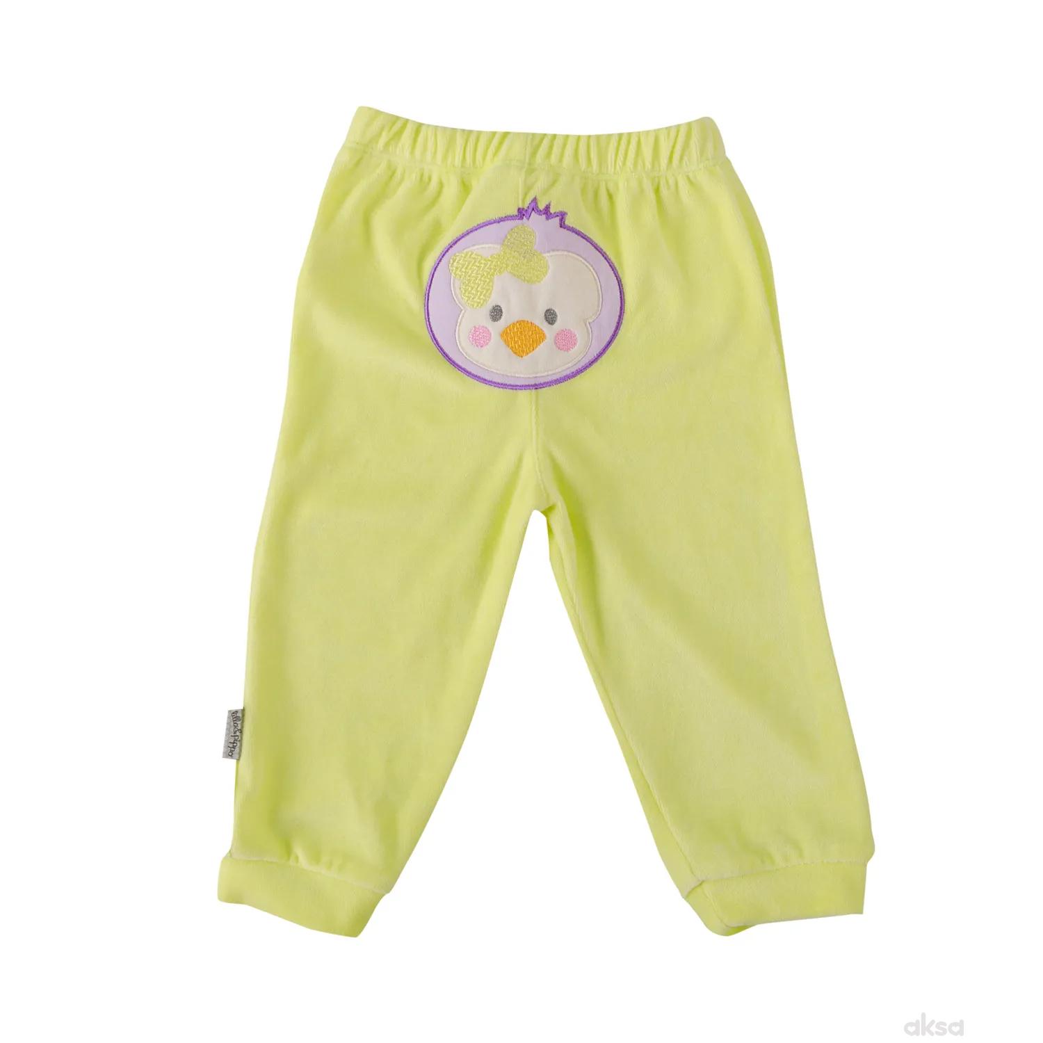 Lill&Pippo baby pantalone,djevojčice,pliš 
