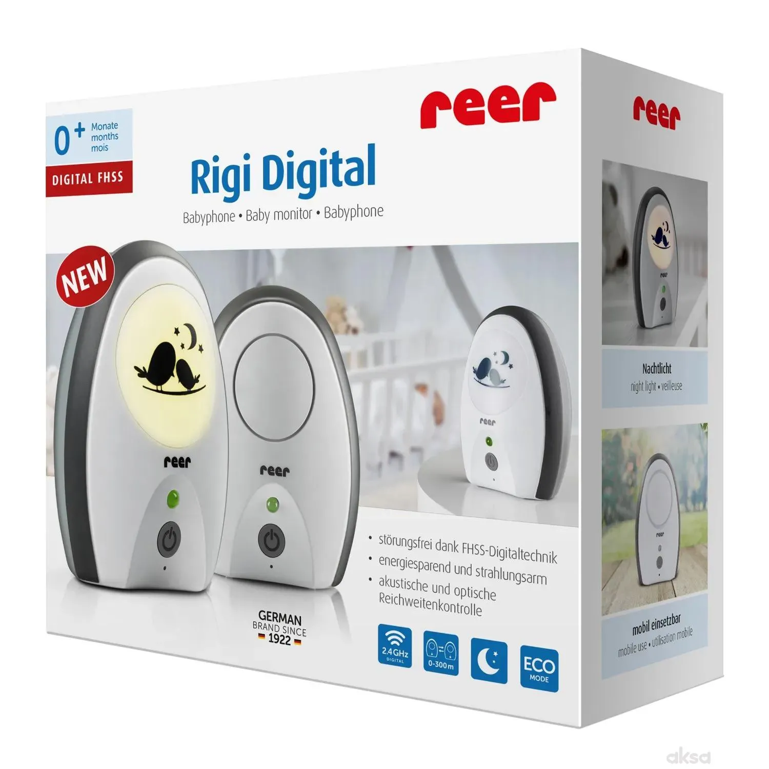 Reer digitalni baby alarm Rigi 