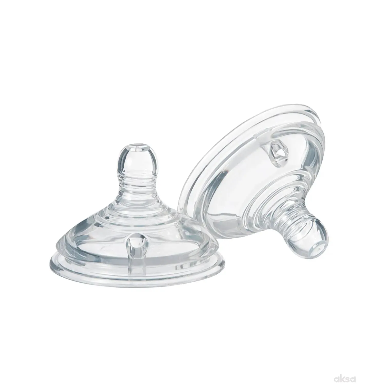 Tommee Tippee silikonska cucla srednji protok 2 kom 3m+