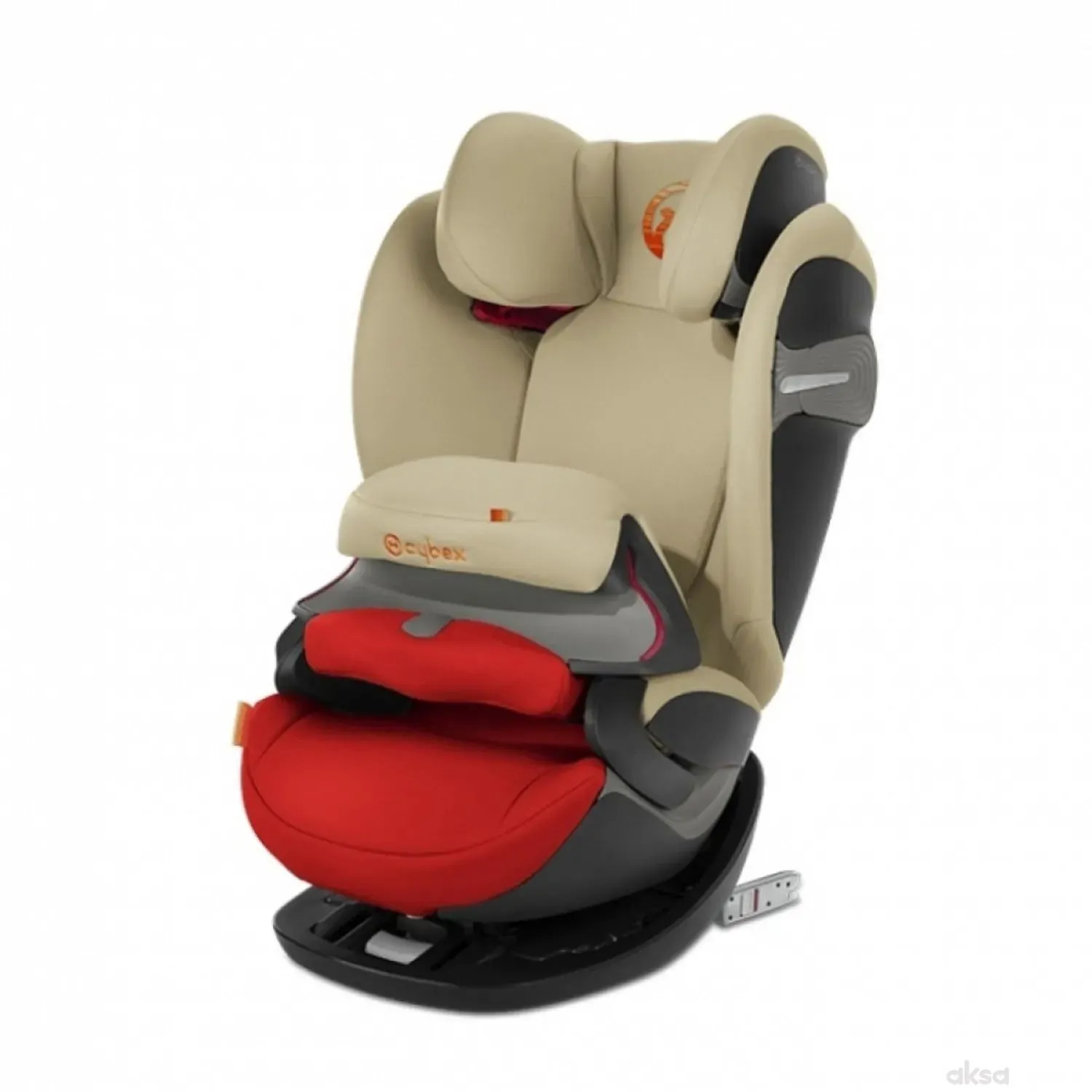 Cybex auto sedište (9-36kg) 1/2/3 Pallas S fix Autumn Gold burnt red 