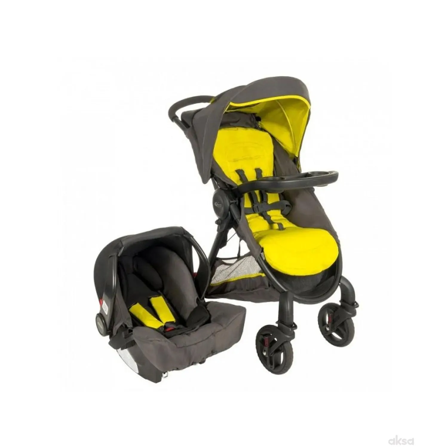 Graco duo sistem (kolica+auto-sedište) Fast action fold sport lime