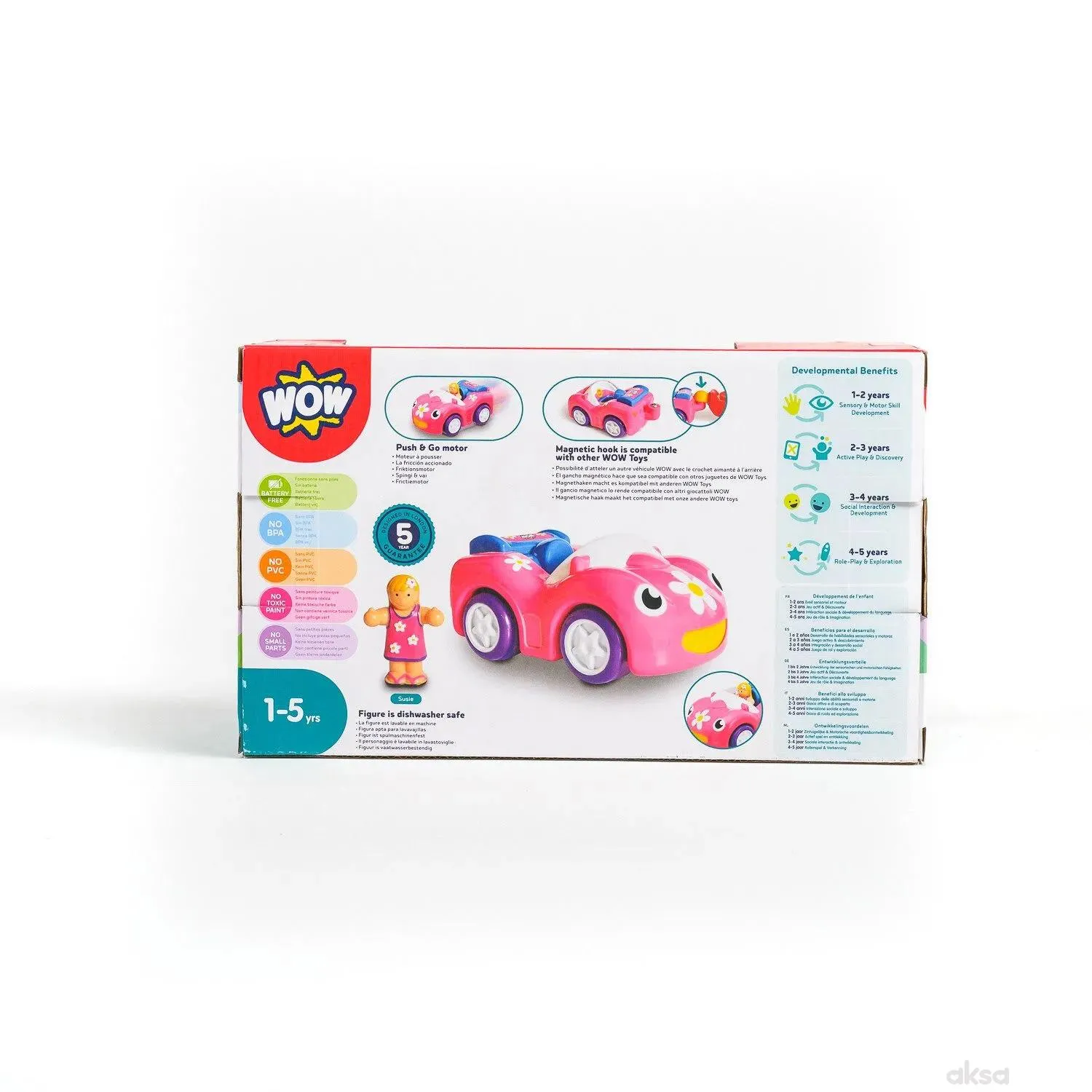 Wow igračka sportski automobil Dynamite Daisy