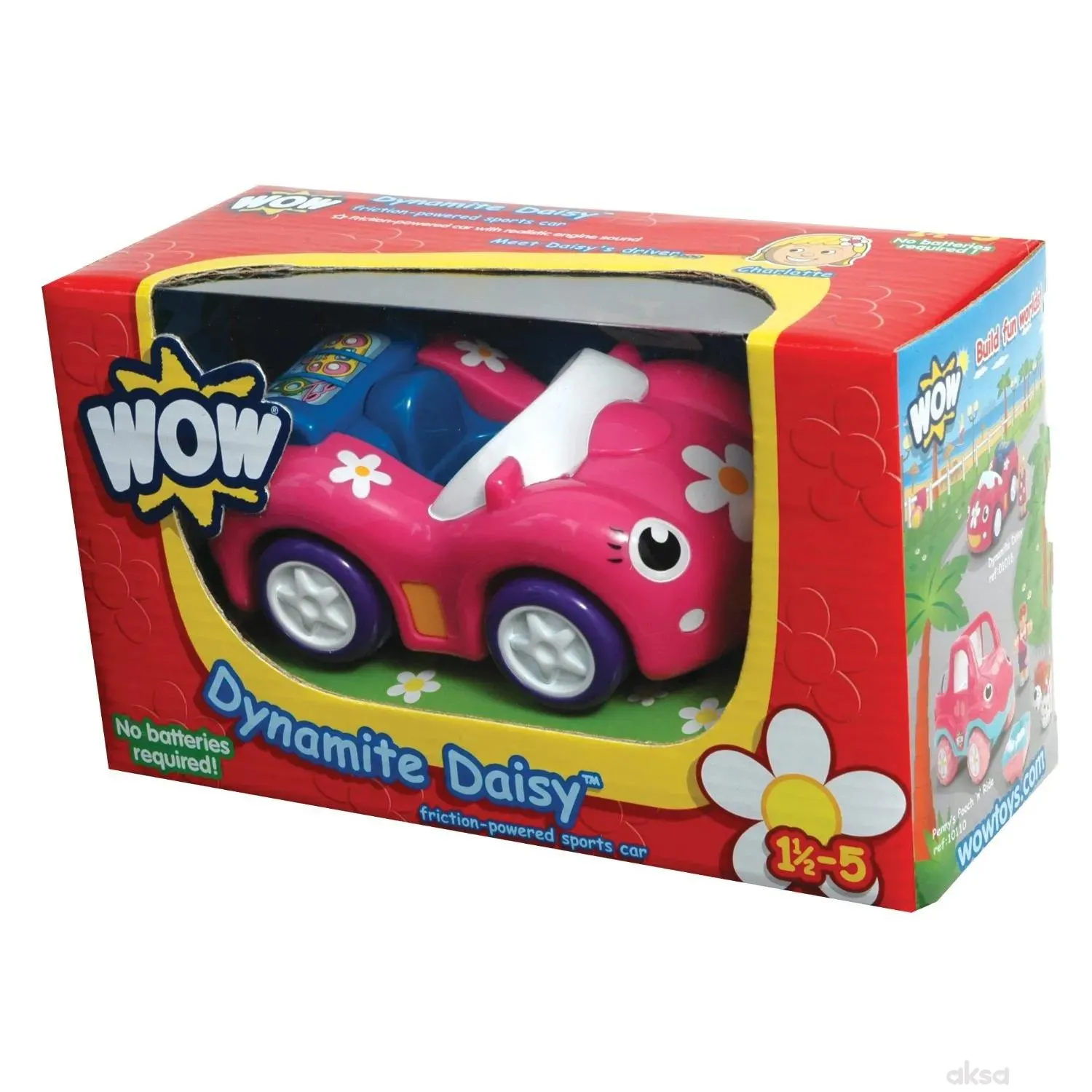Wow igračka sportski automobil Dynamite Daisy