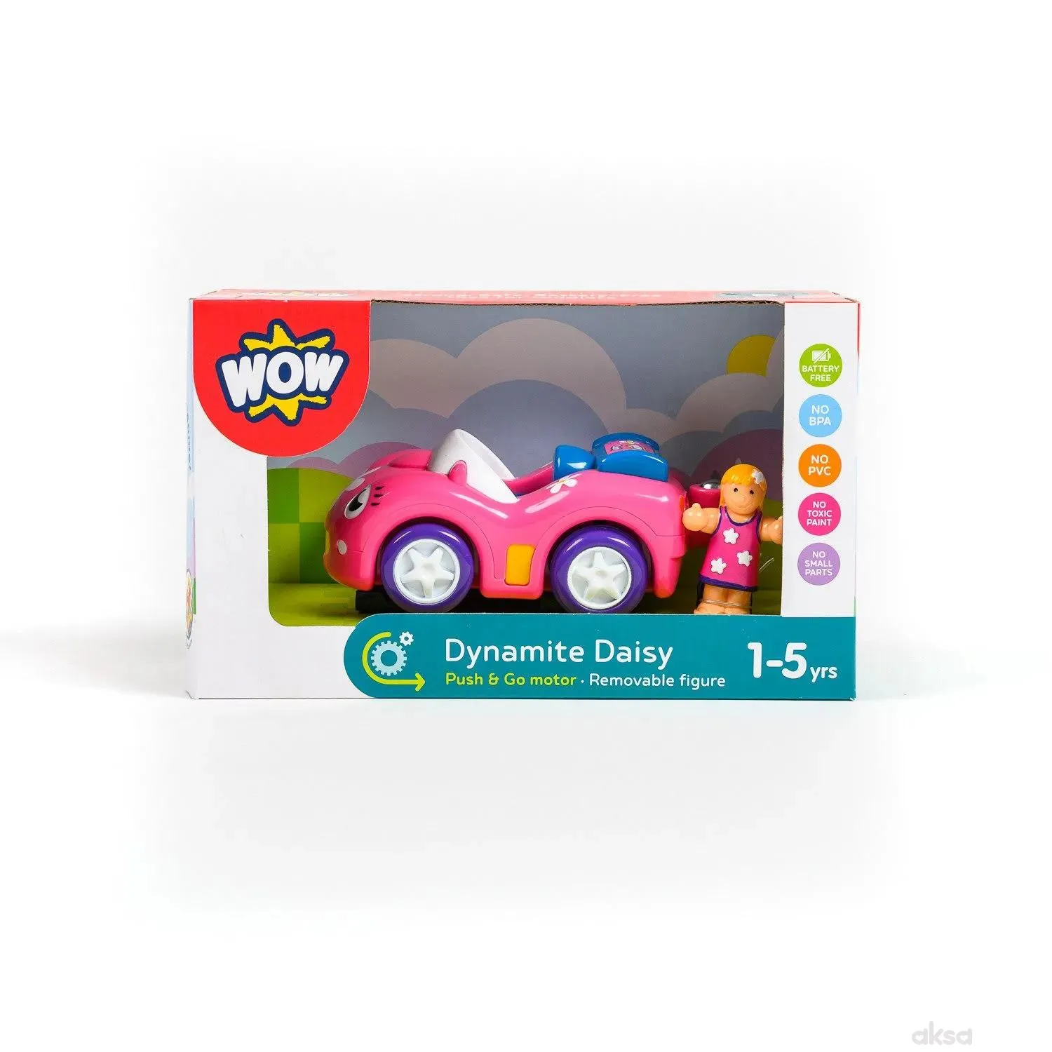 Wow igračka sportski automobil Dynamite Daisy