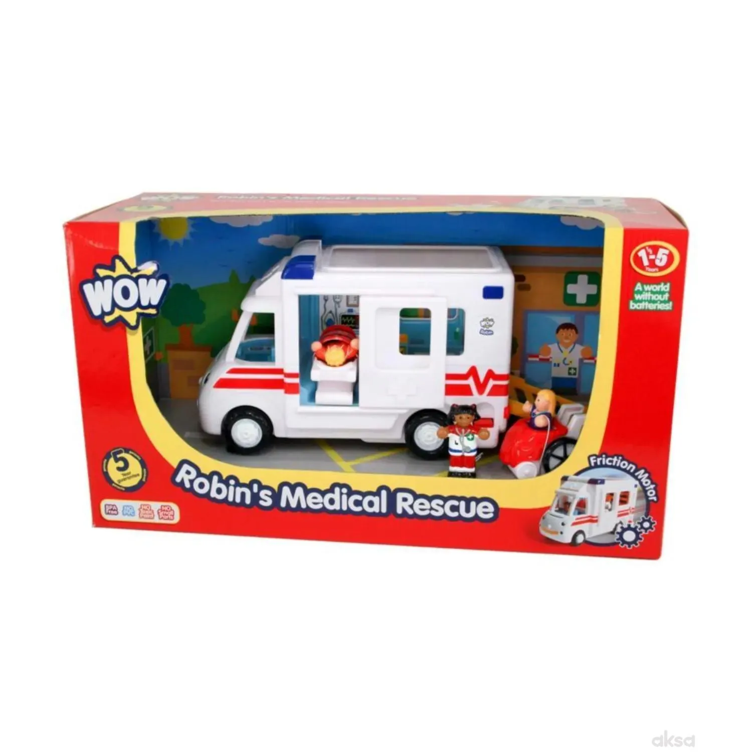 Wow igračka ambulantna autoRobins Medical Rescue
