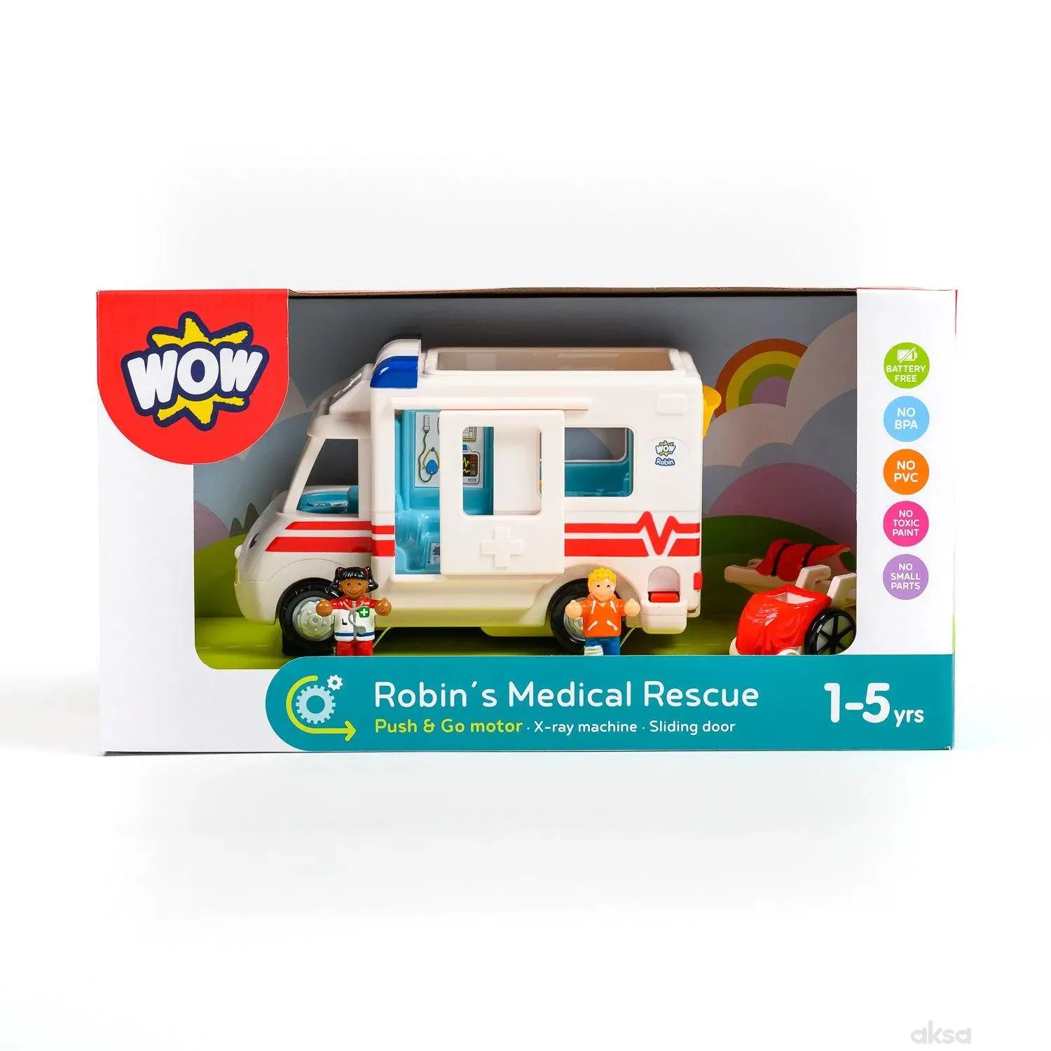 Wow igračka ambulantna autoRobins Medical Rescue