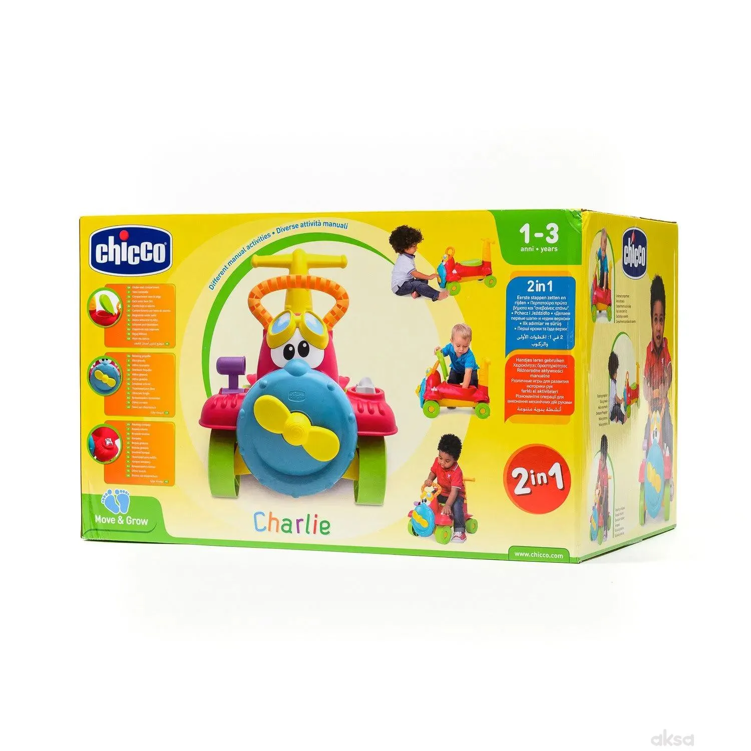 Chicco guralica Avion 2u1