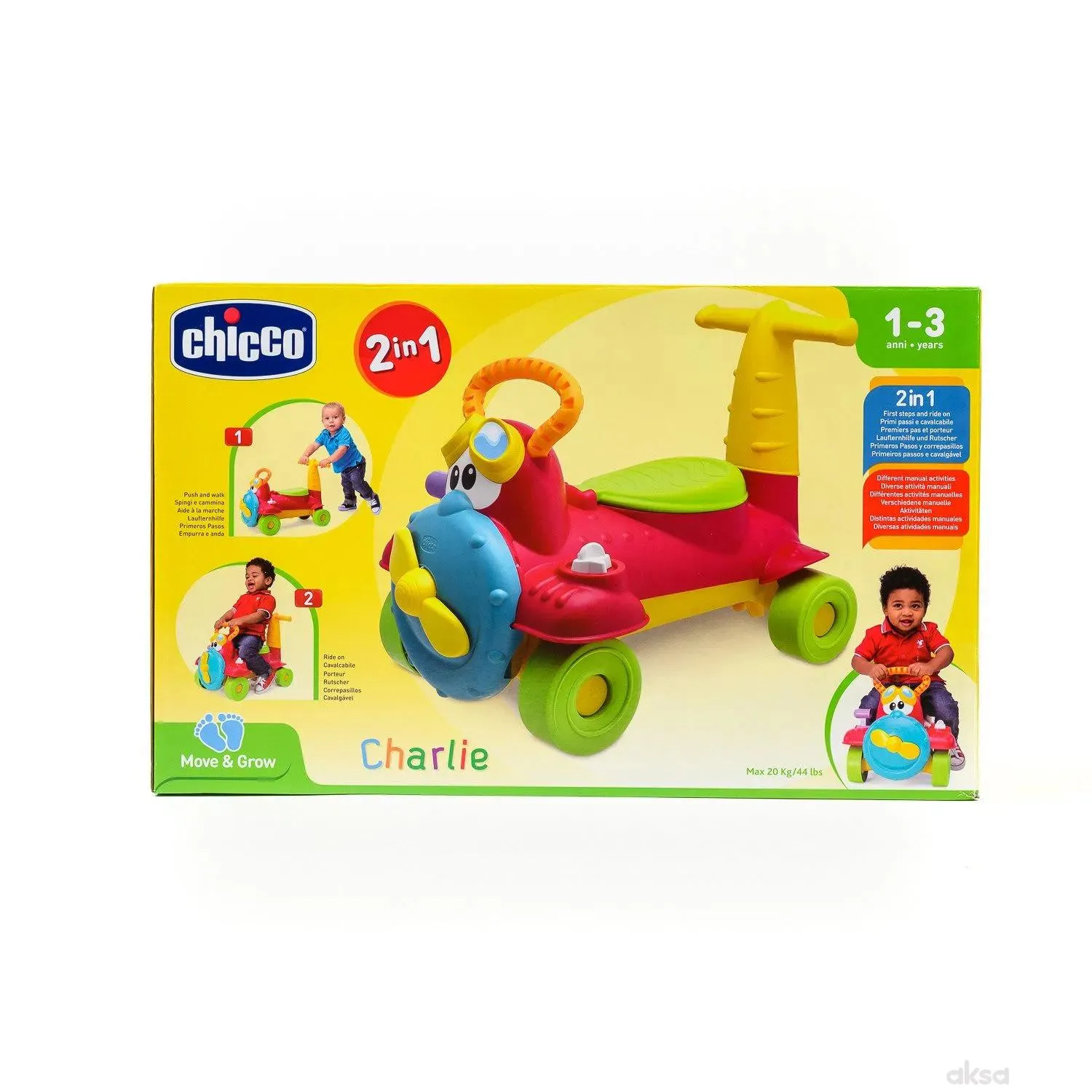 Chicco guralica Avion 2u1