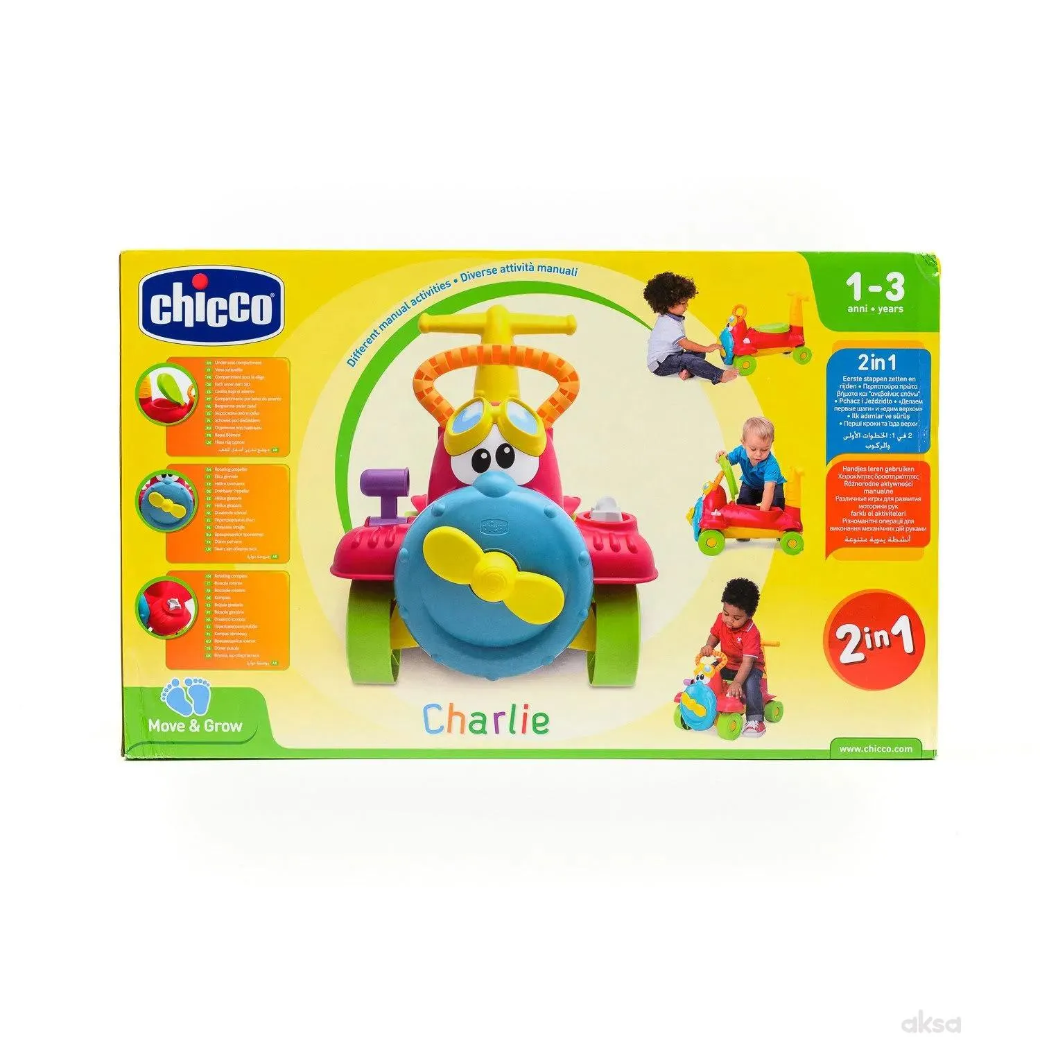 Chicco guralica Avion 2u1