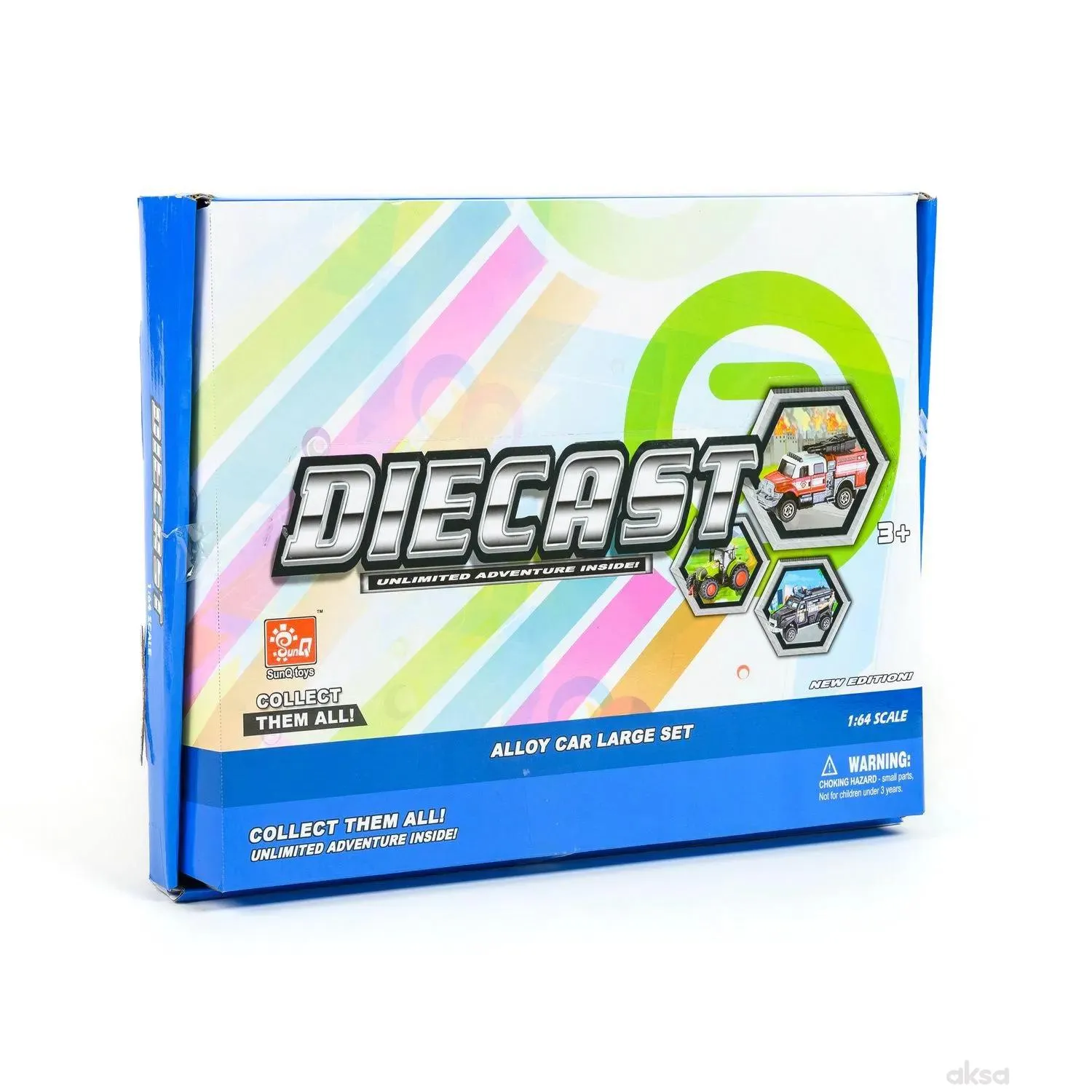 Hk Mini igračka građevinsko vozilo-die cast, display 24 komada
