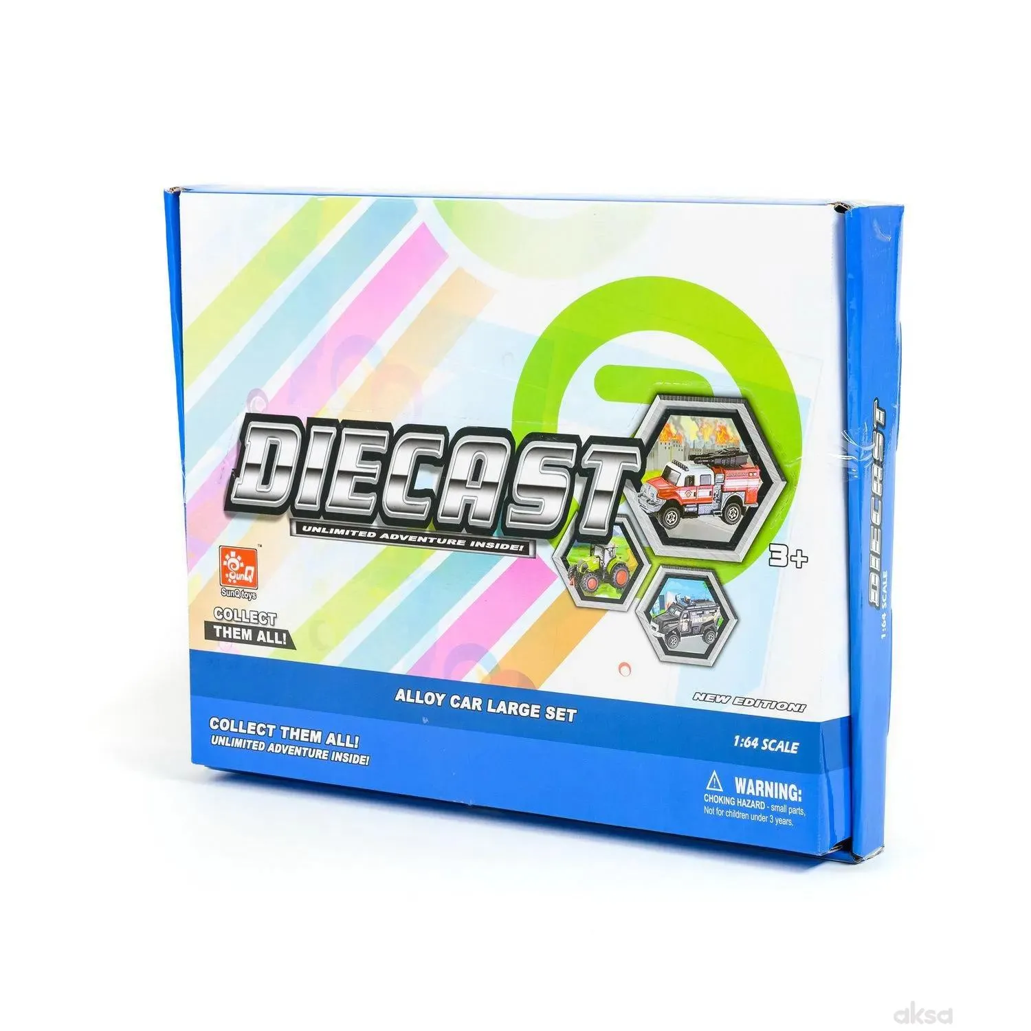 Hk Mini igračka građevinsko vozilo-die cast, display 24 komada