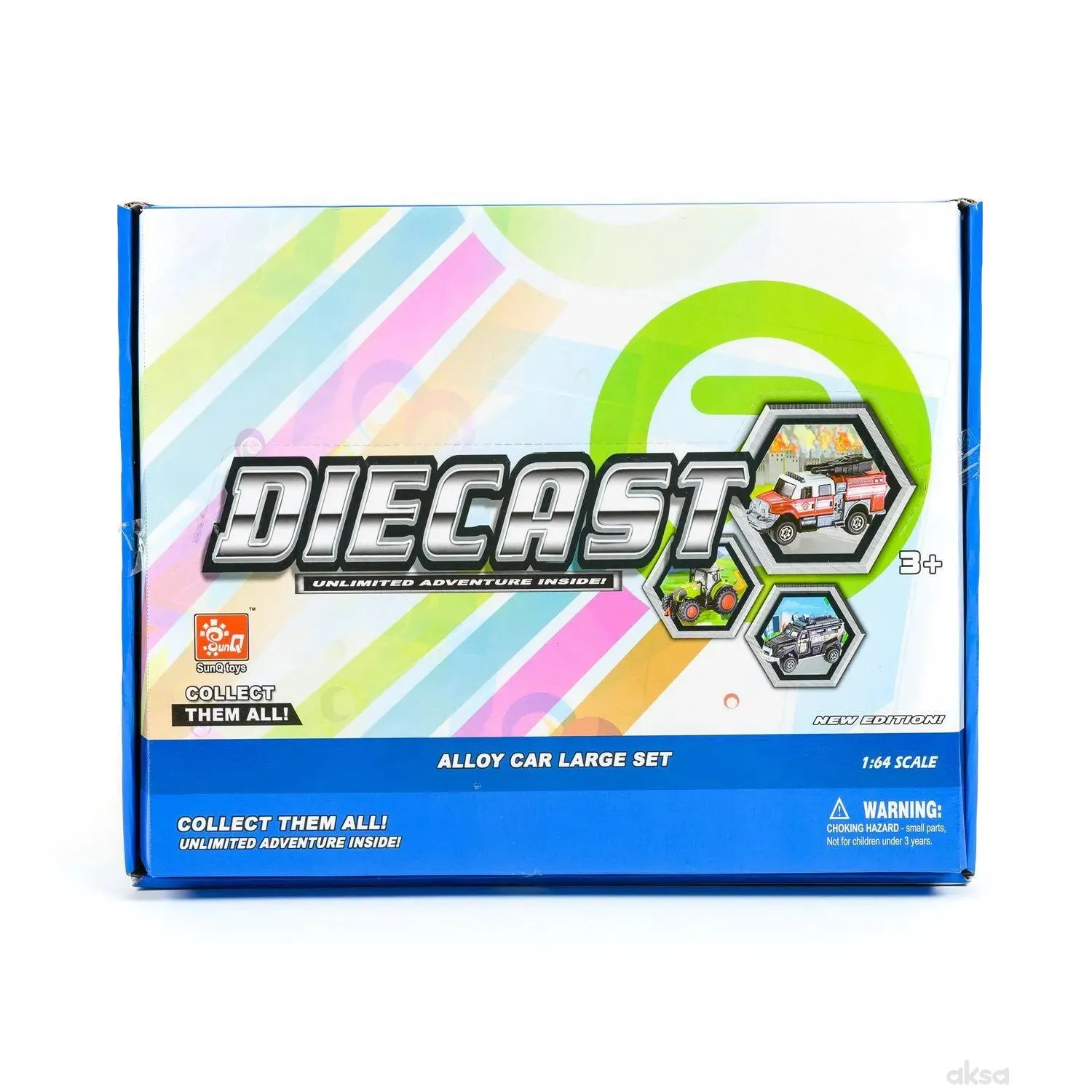 Hk Mini igračka građevinsko vozilo-die cast, display 24 komada