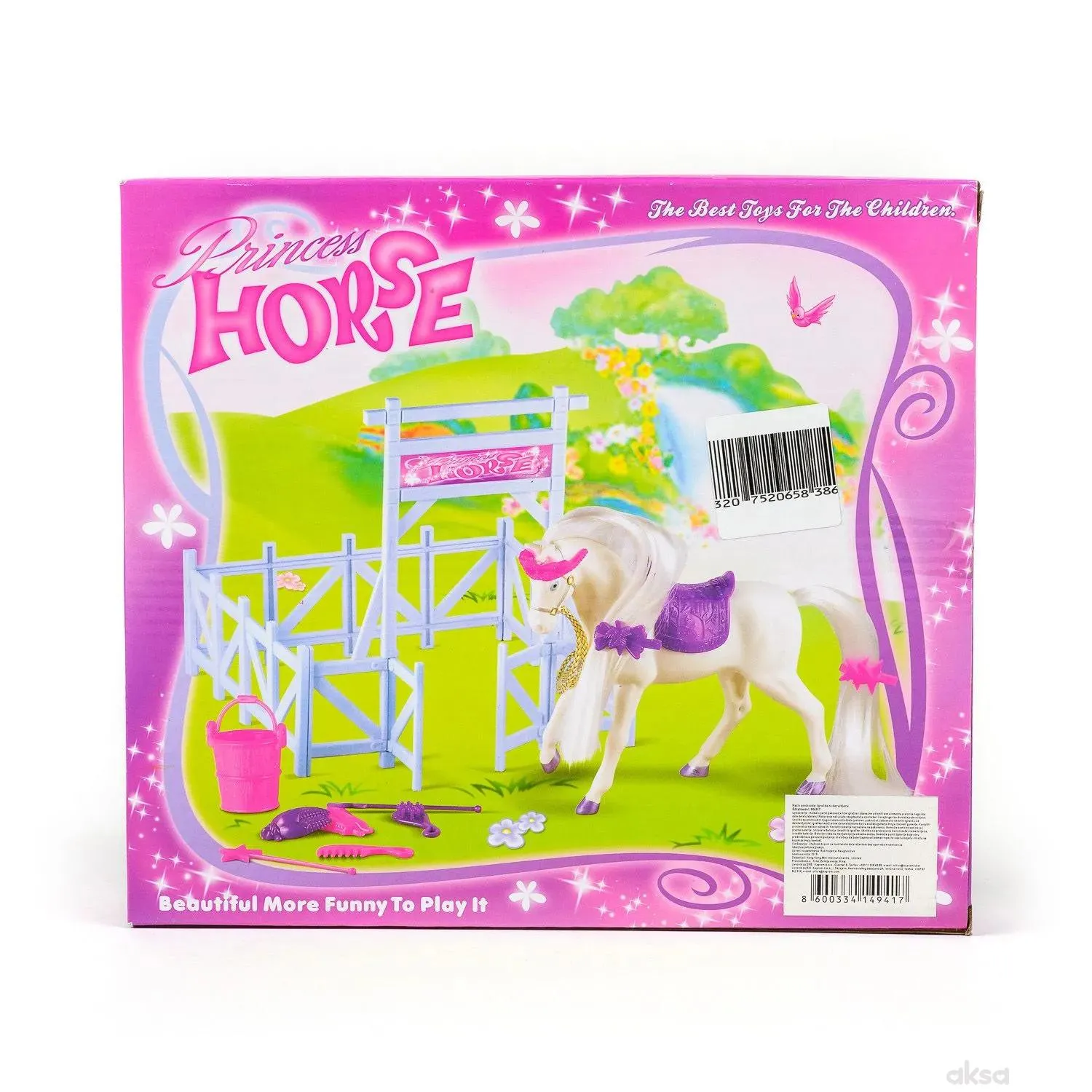 Hk Mini igračka set Princezin konjić