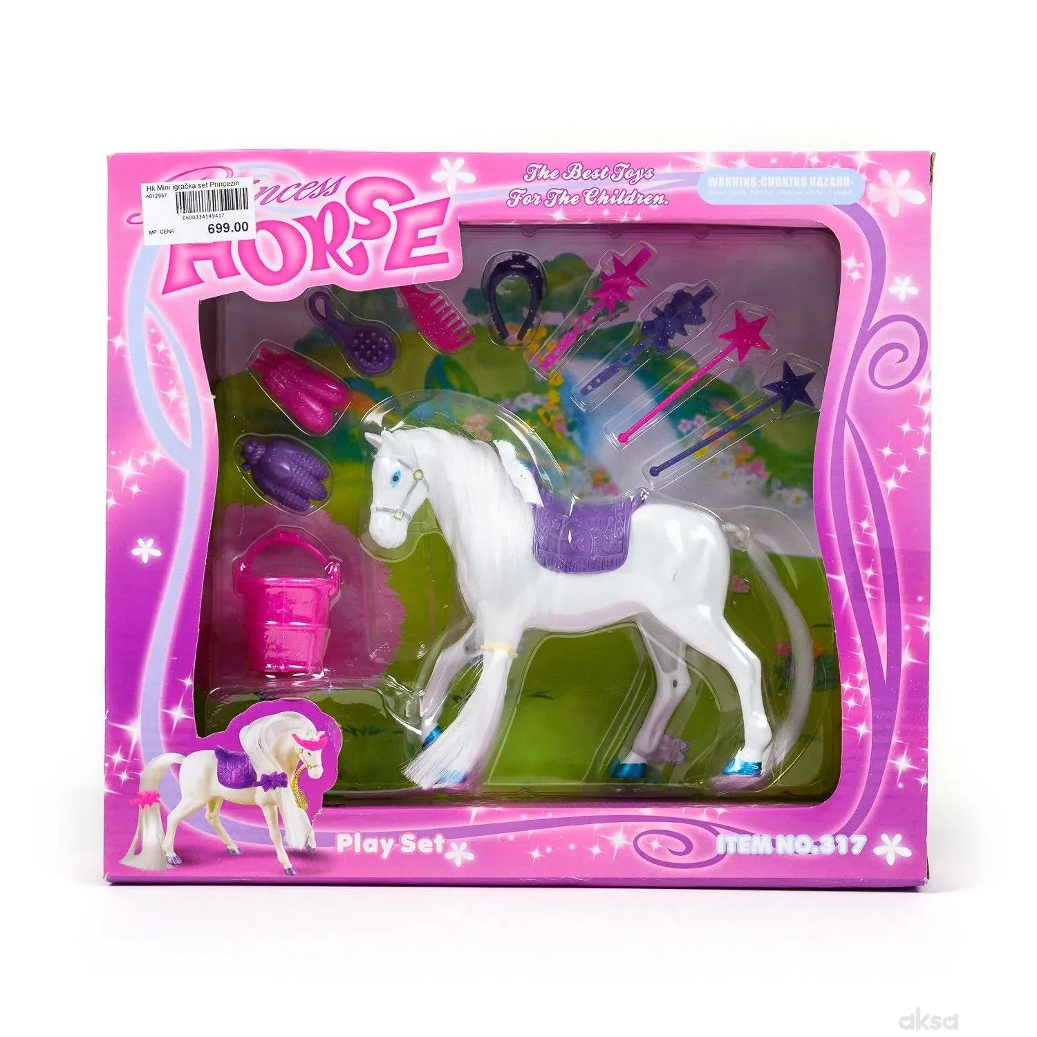 Hk Mini igračka set Princezin konjić