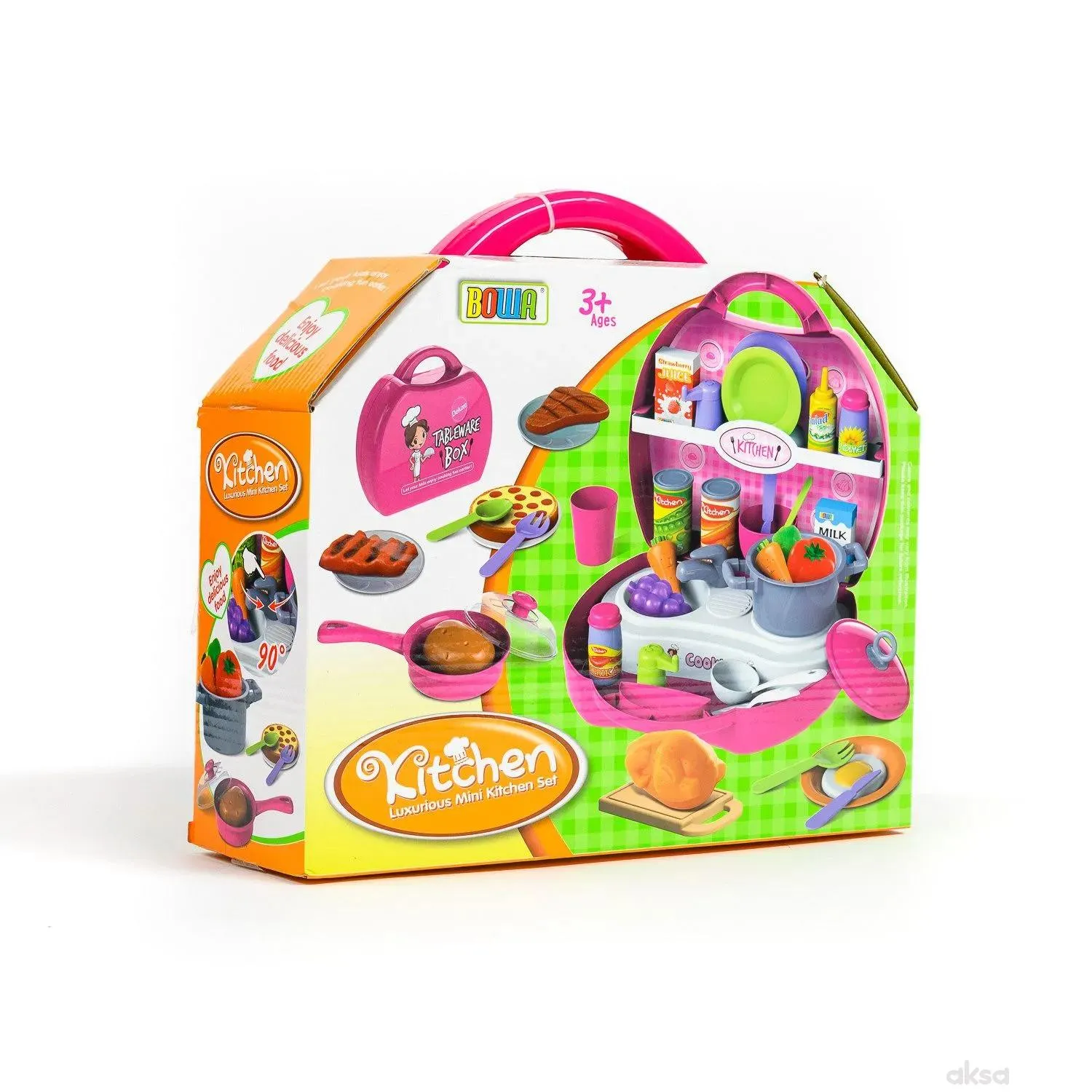 Qunsheng Toys, igračka, kuhinja u koferu