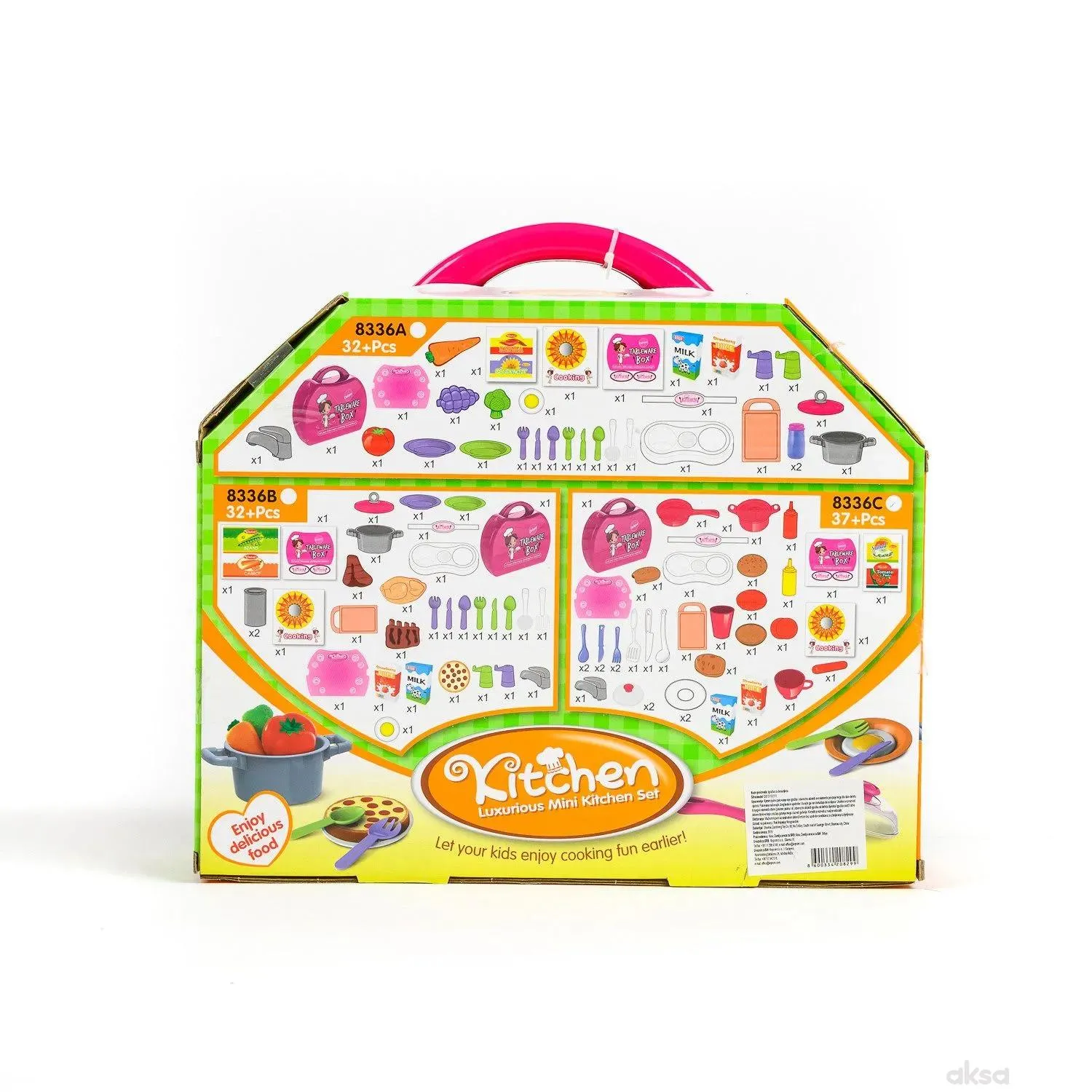 Qunsheng Toys, igračka, kuhinja u koferu