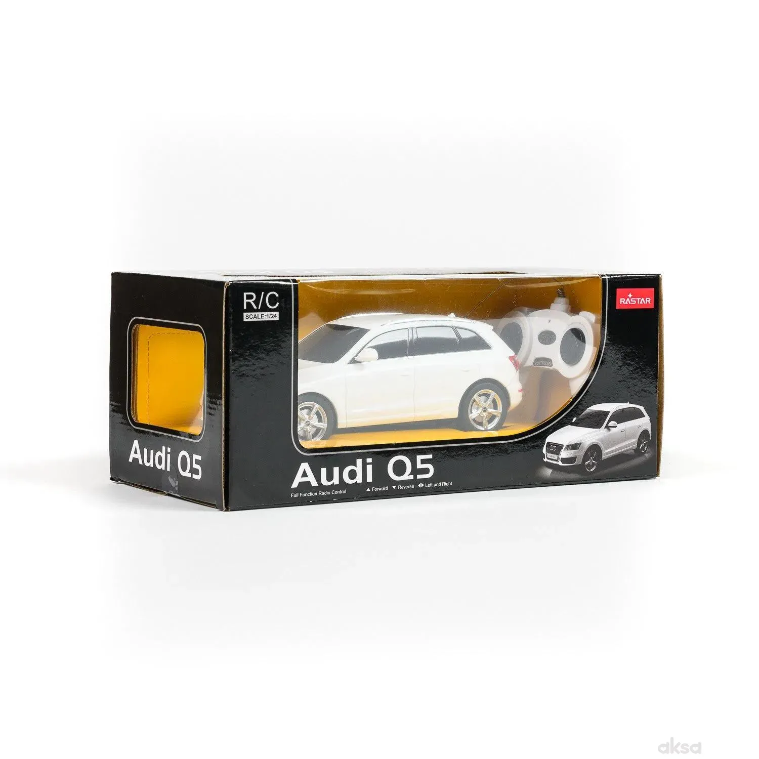 Rastar igračka RC auto Audi Q5 1:24 - crn, bel
