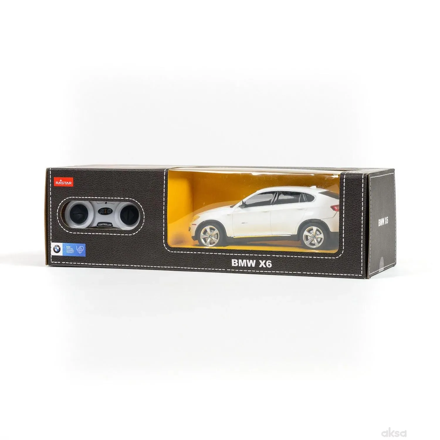 Rastar igračka RC automobil BMW X6 1:24 -crv, bel