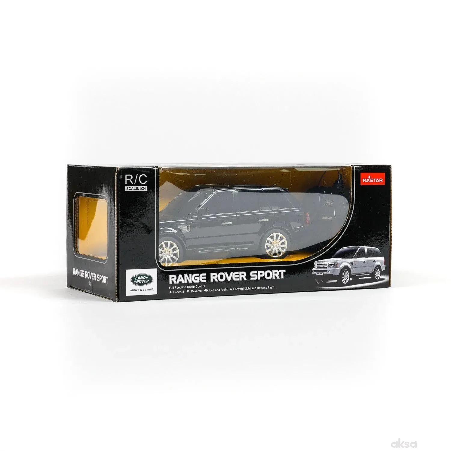 Rastar RC auto Range Rover Sport 1:24-crn,siv