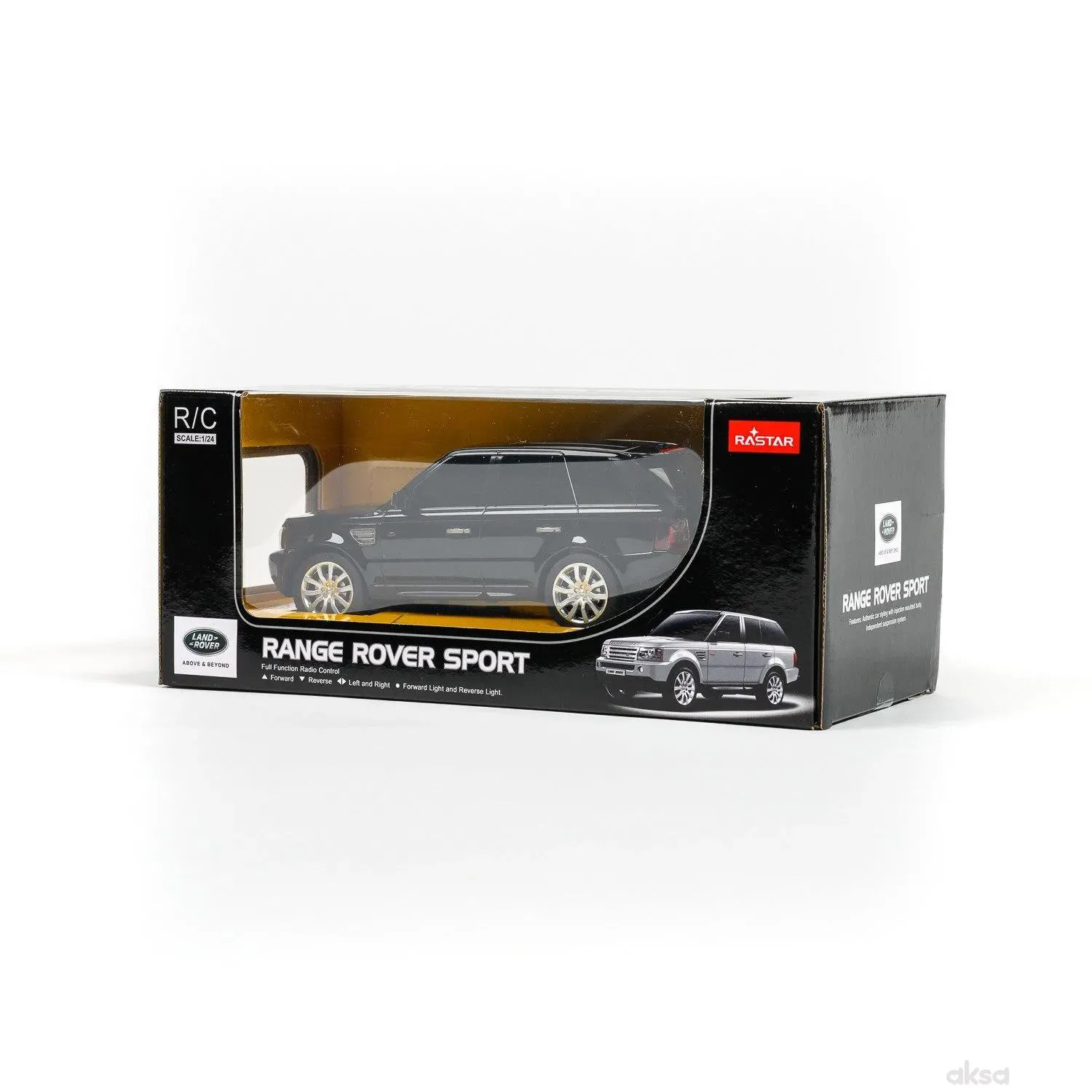 Rastar RC auto Range Rover Sport 1:24-crn,siv