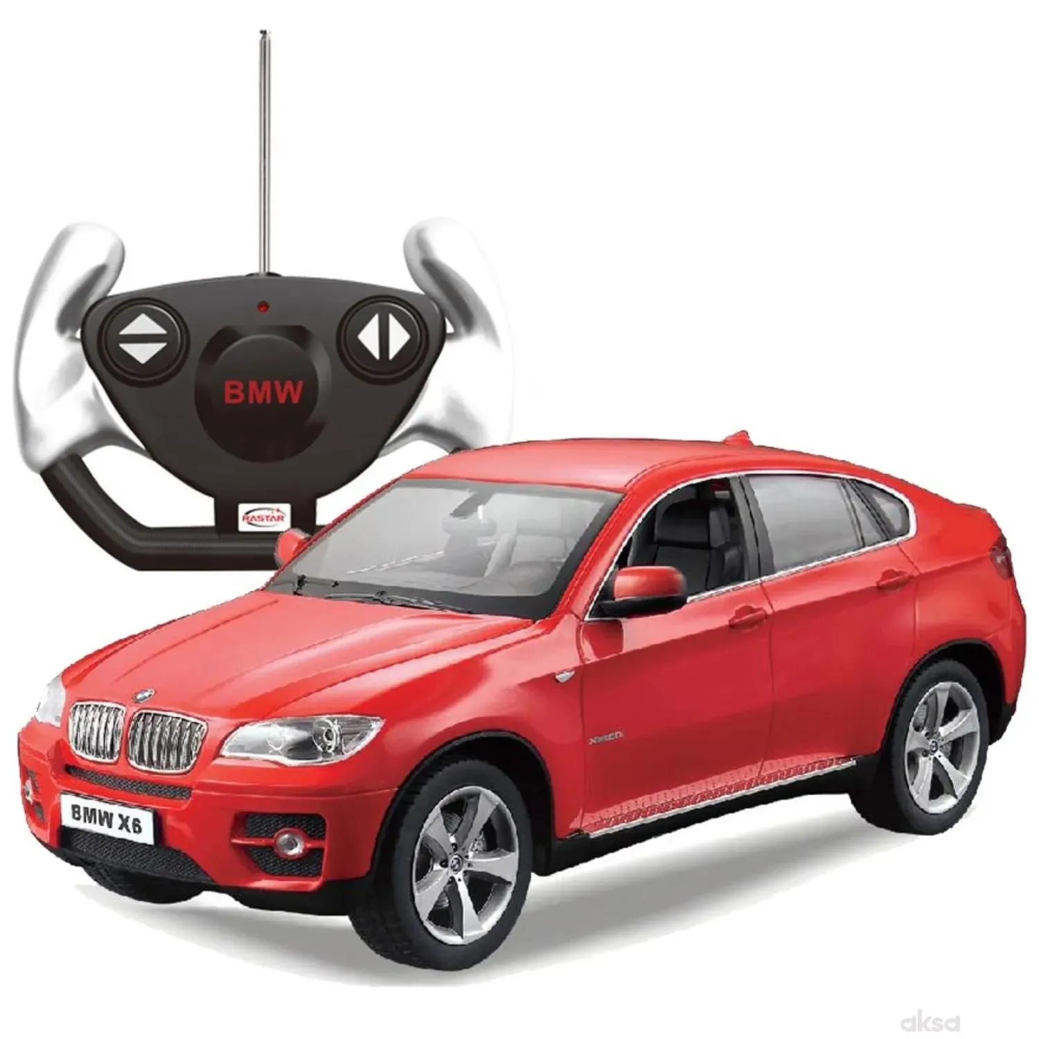 Rastar igračka RC automobil BMW X6 1:14-crn,crv