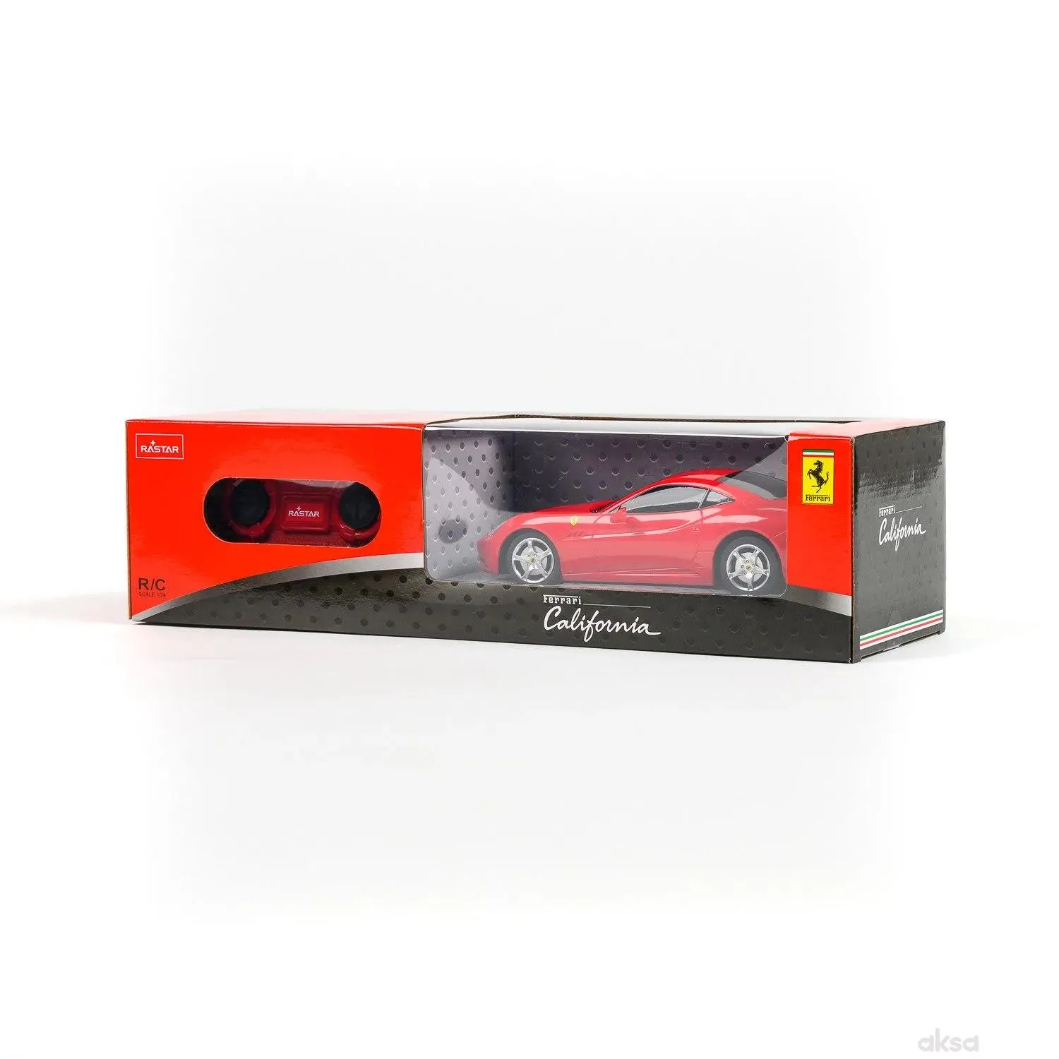 Rastar RC automobil Ferrari California 1:24 - crv 