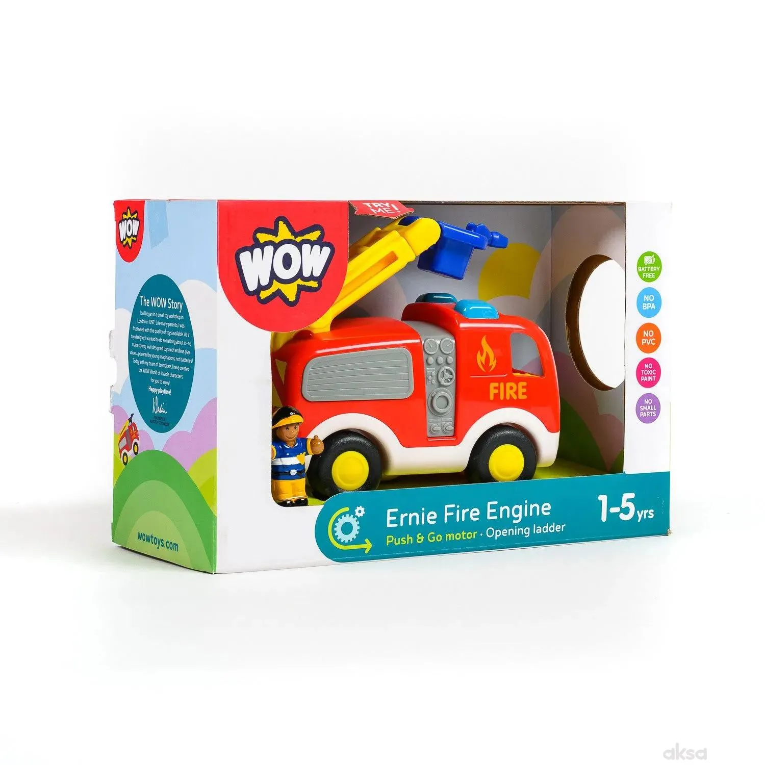 Wow igračka vatrogasac Ernie Fire Engine