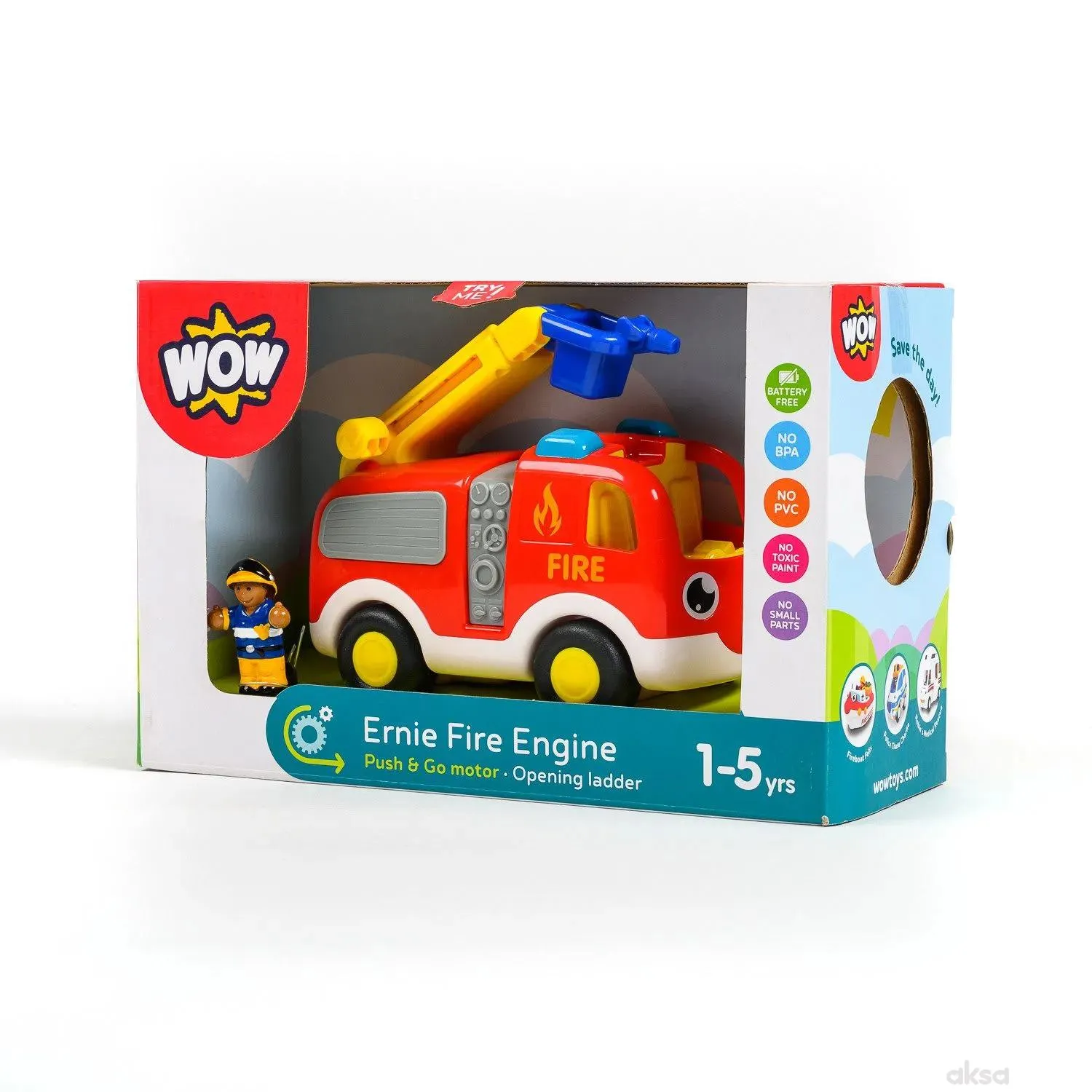 Wow igračka vatrogasac Ernie Fire Engine