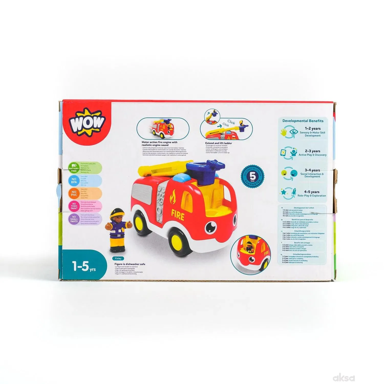 Wow igračka vatrogasac Ernie Fire Engine