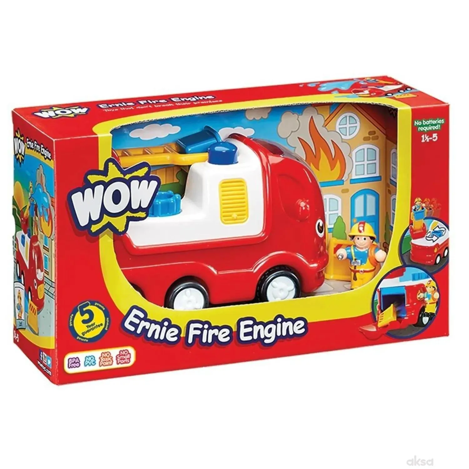 Wow igračka vatrogasac Ernie Fire Engine