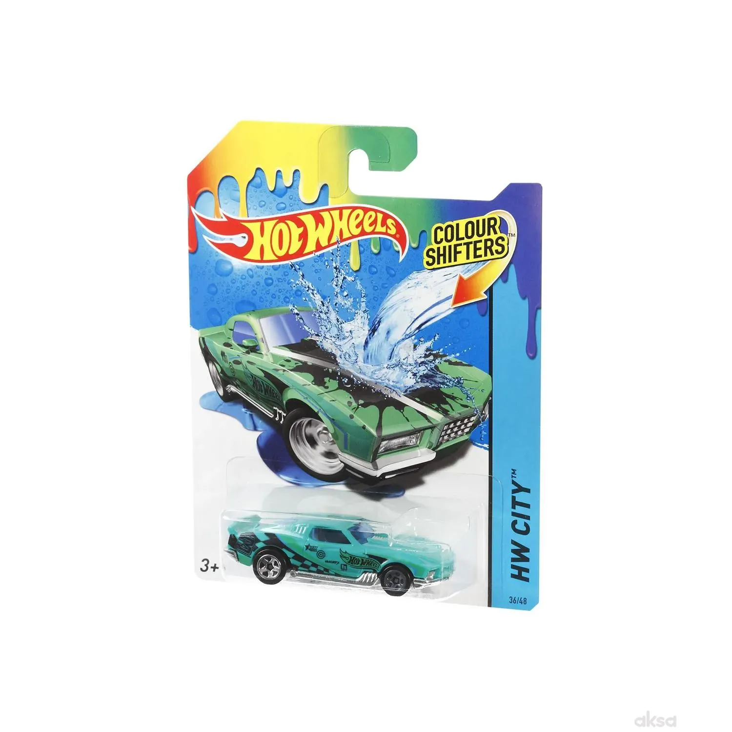 Hot wheels autić koji menja boju BHR15