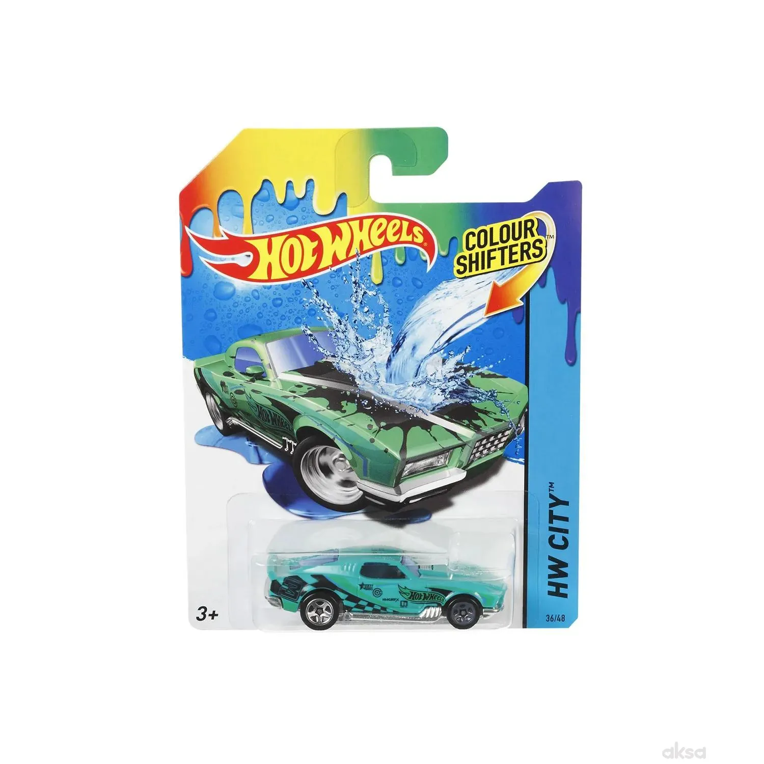 Hot wheels autić koji menja boju BHR15