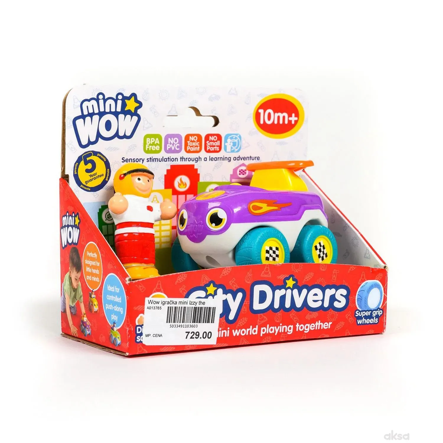 Wow igračka mini Izzy the Racercar