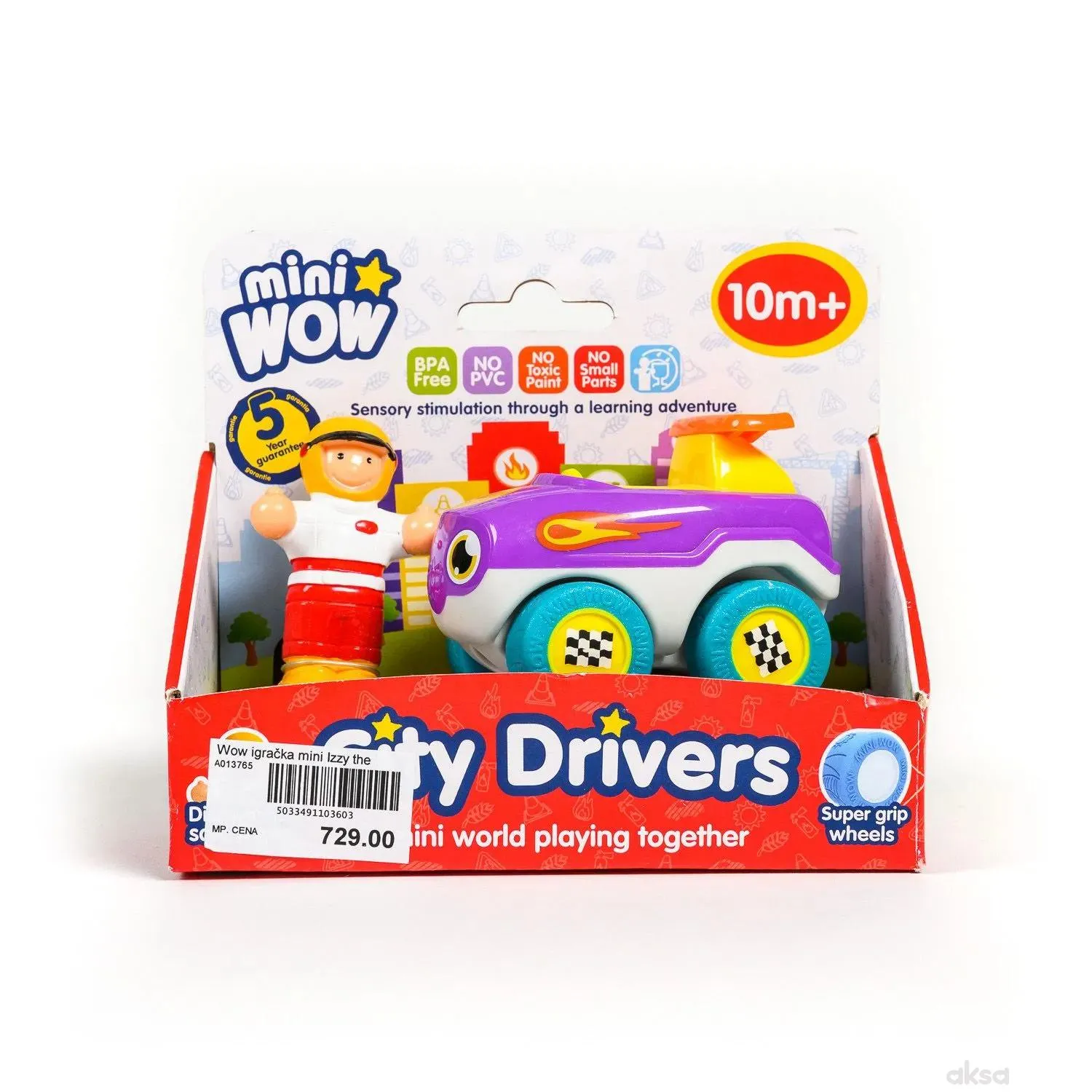 Wow igračka mini Izzy the Racercar