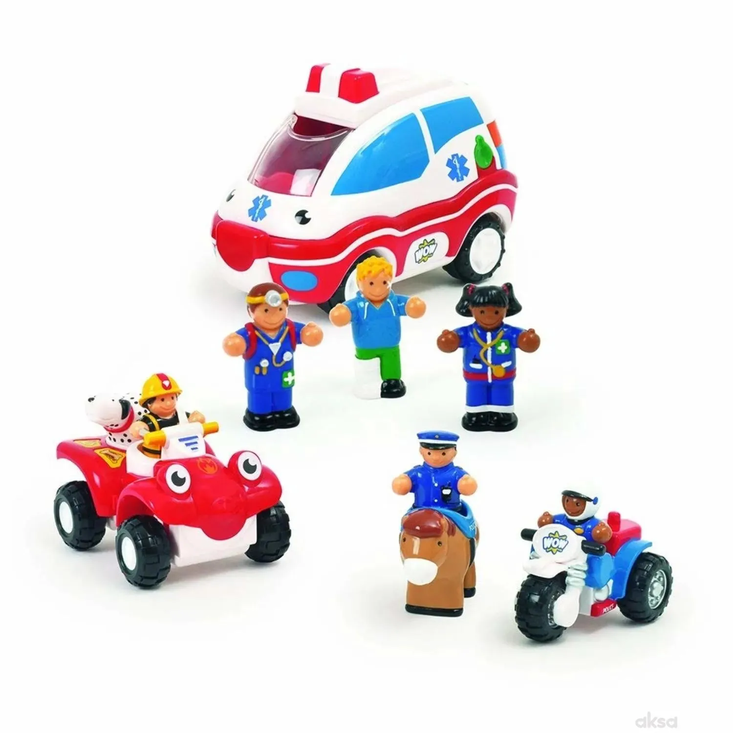 Wow igračka set 3 u 1 Emergency Rescue