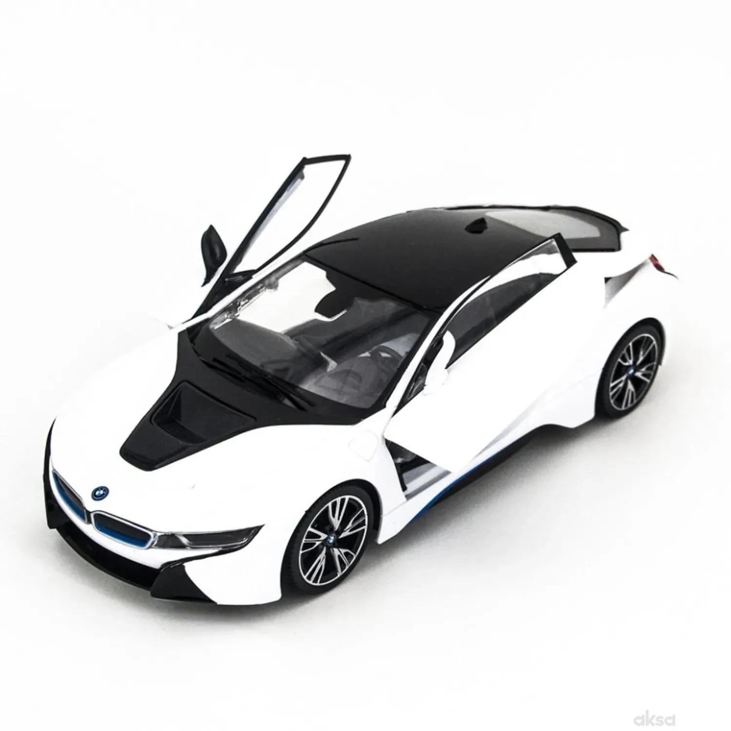 Rastar RC BMW i8 1:14 - bijel, crn
