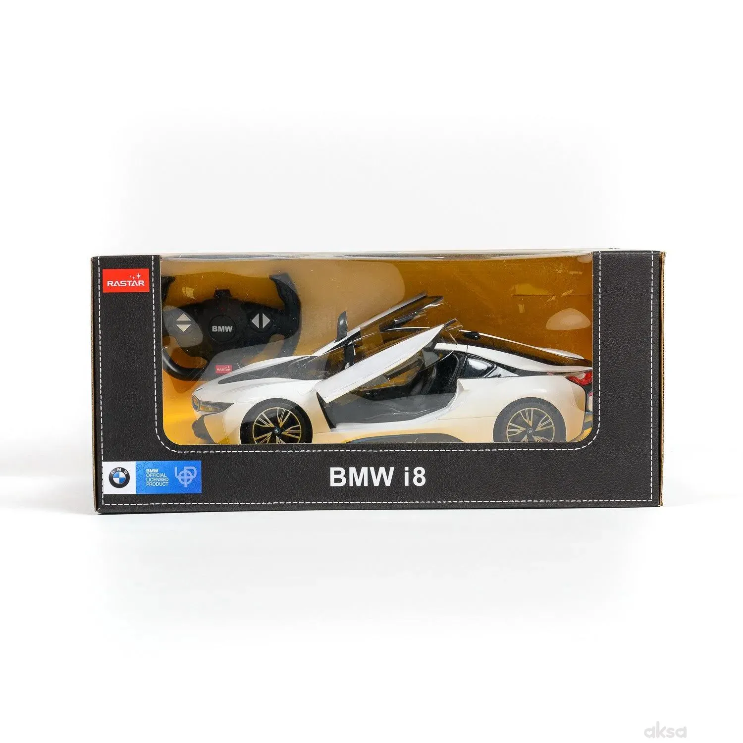 Rastar RC BMW i8 1:14 - bijel, crn