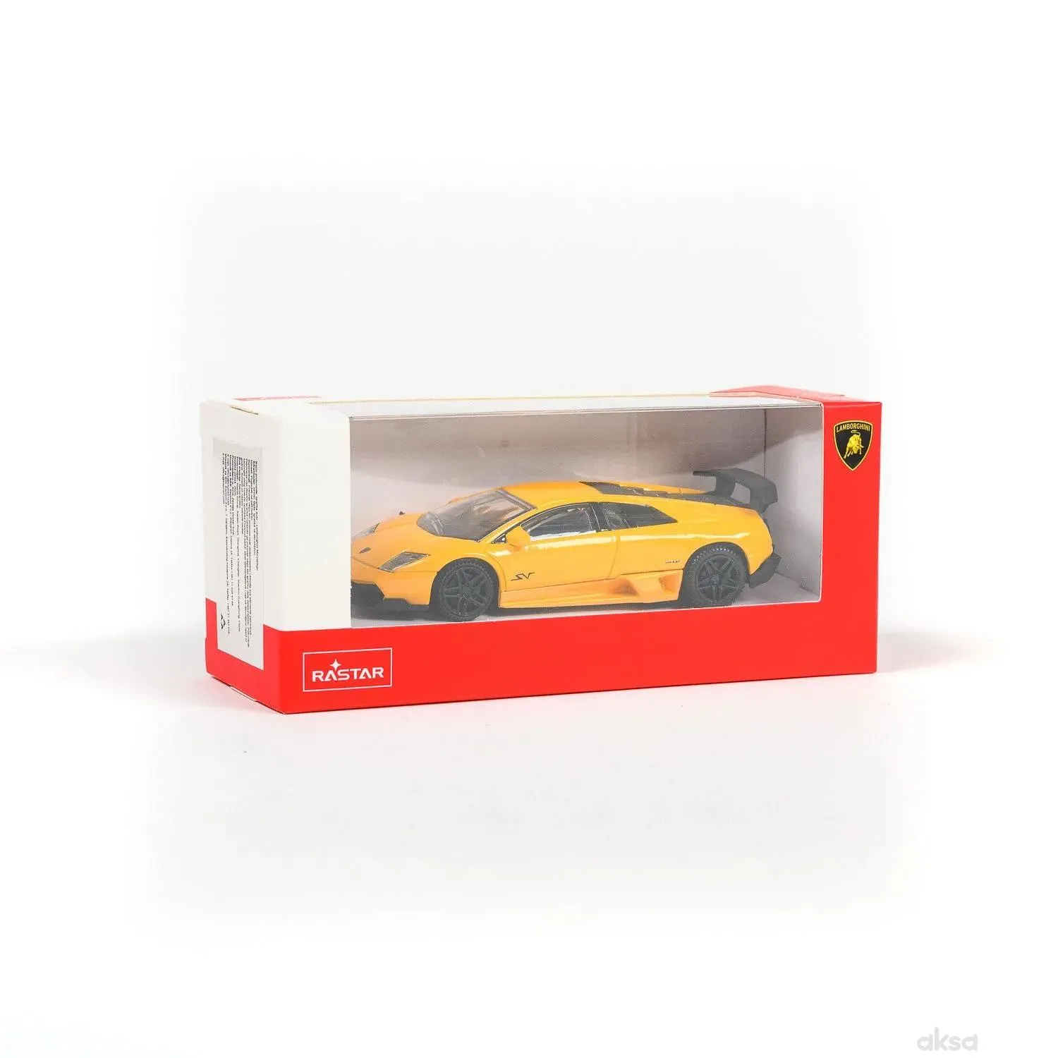 Rastar automobil Lamborghini Murcielago 1:43 -žut 