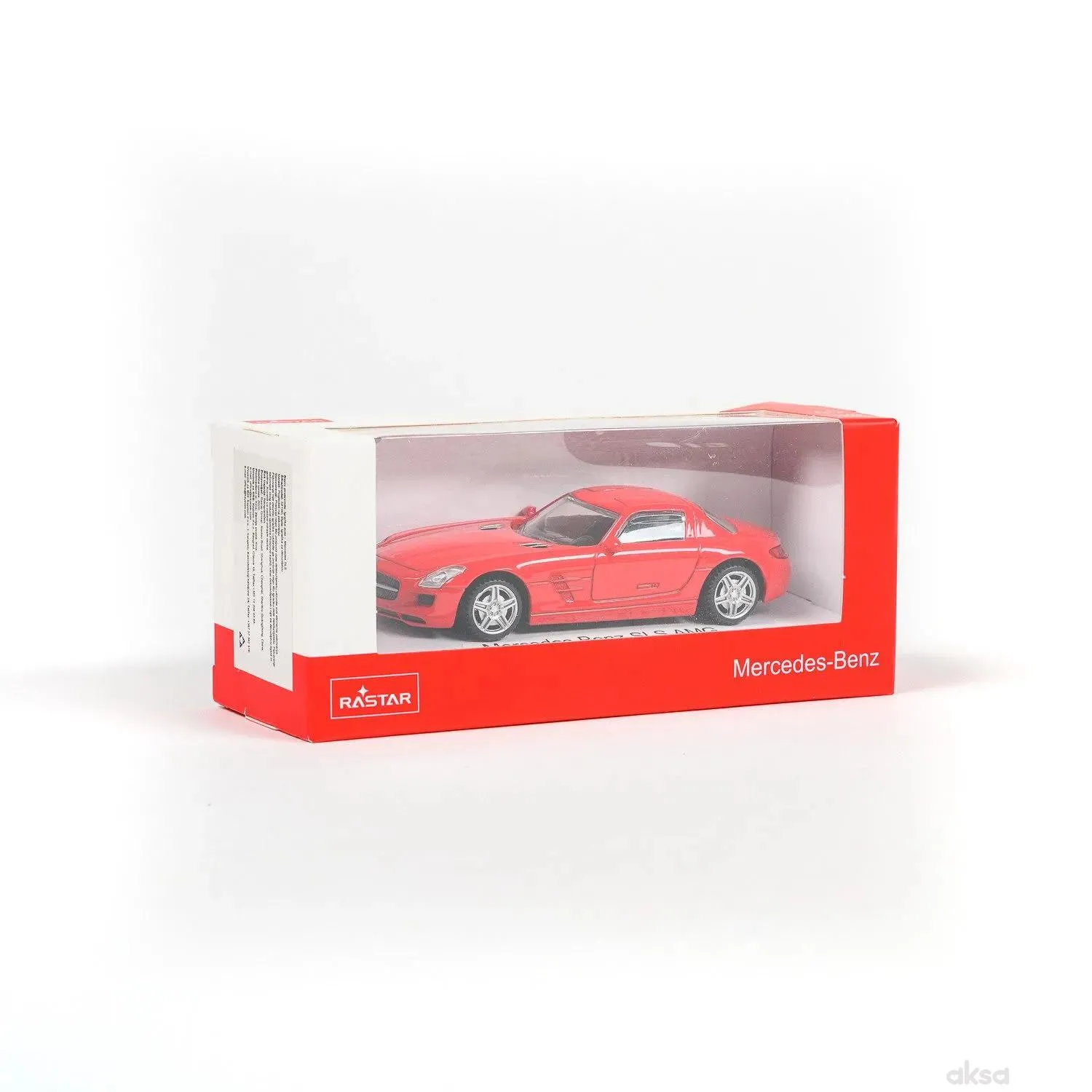 Rastar automobil Mercedes SLS AMG 1:43 - crv 