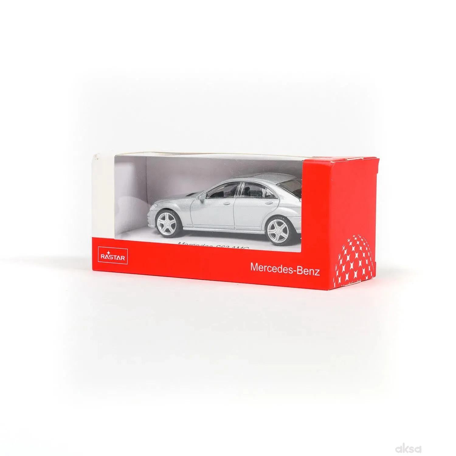 Rastar automobil Mercedes S 63 AMG 1:43 - siv